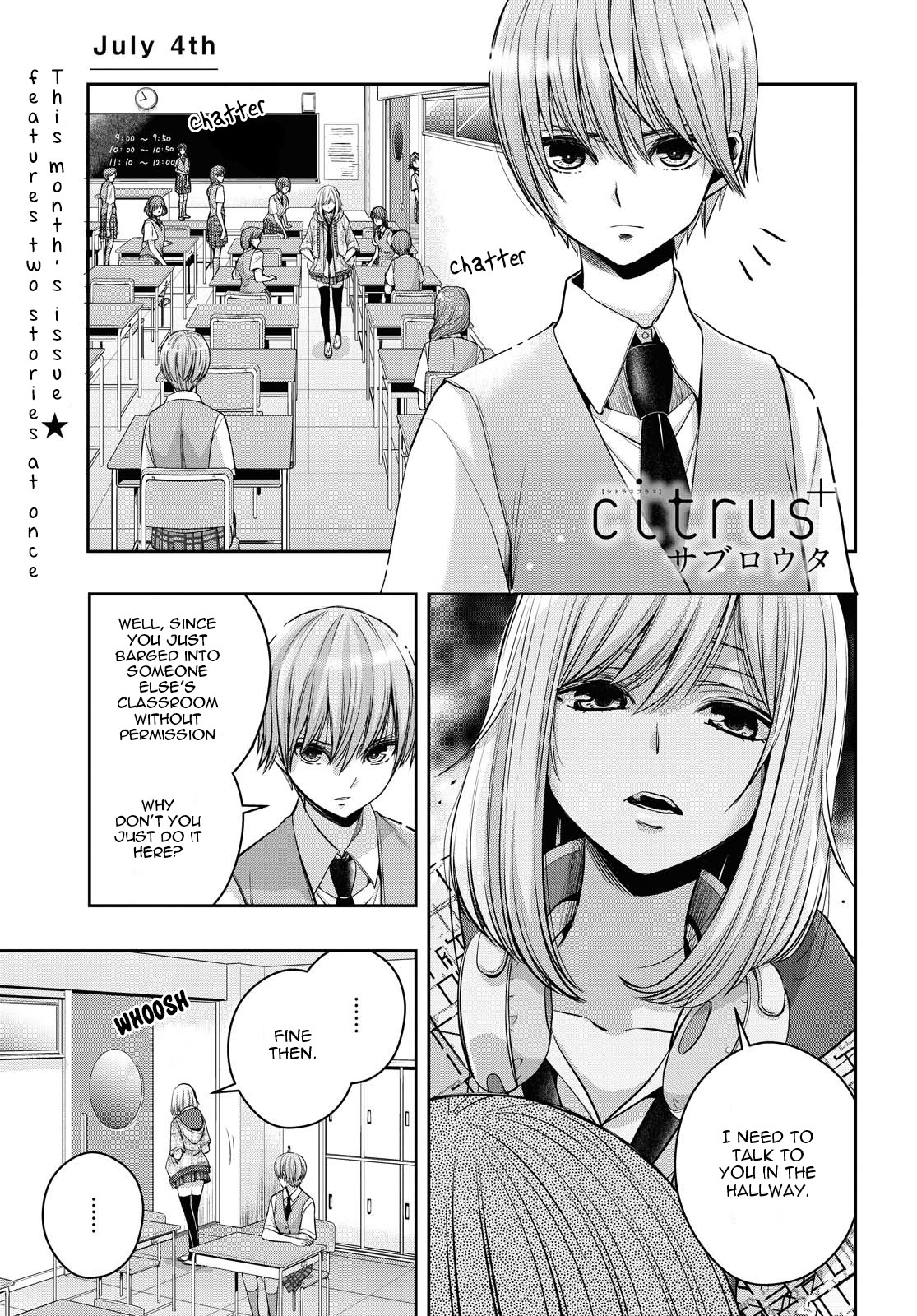 Citrus Plus (Saburouta) chapter 16 page 1