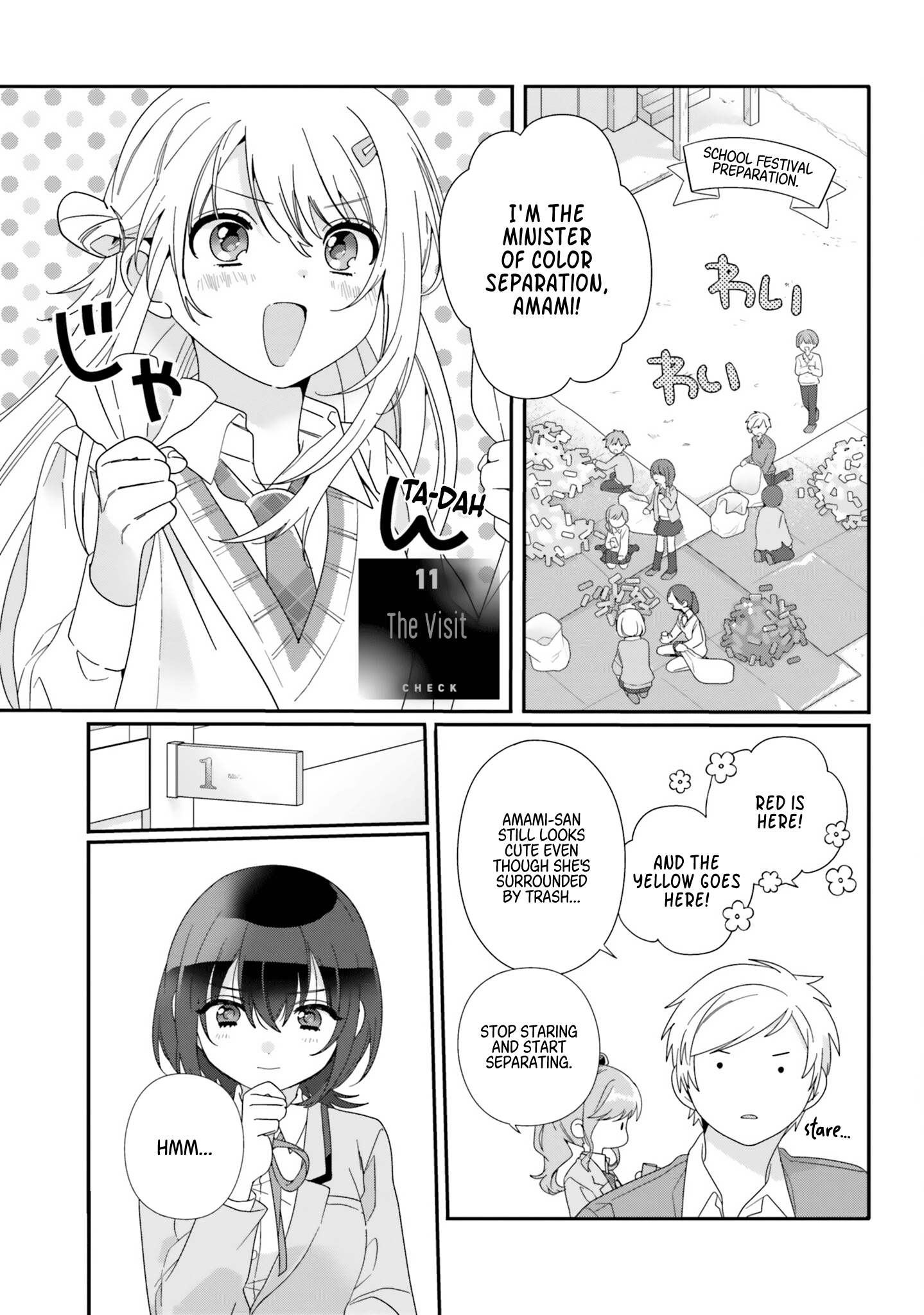 Class De 2 Banme Ni Kawaii Onna No Ko To Tomodachi Ni Natta chapter 11 page 1