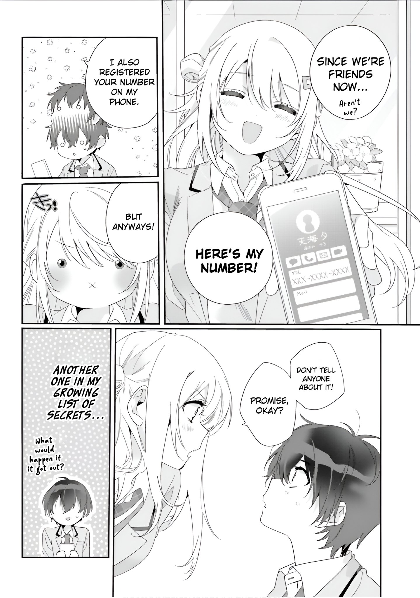 Class De 2 Banme Ni Kawaii Onna No Ko To Tomodachi Ni Natta chapter 3 page 10