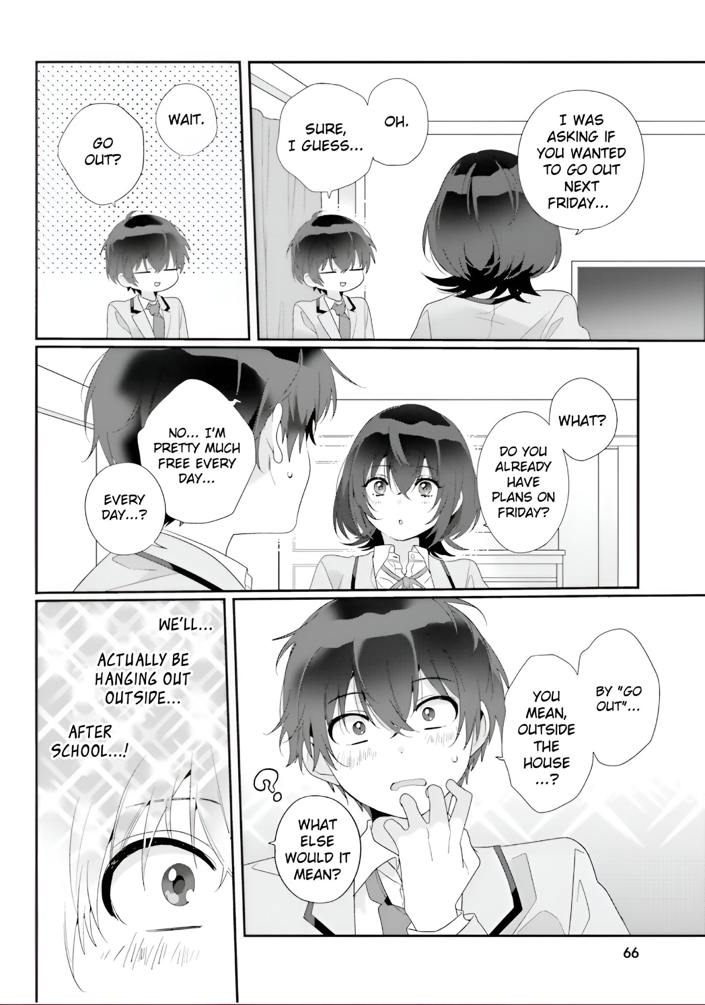 Class De 2 Banme Ni Kawaii Onna No Ko To Tomodachi Ni Natta chapter 3 page 12