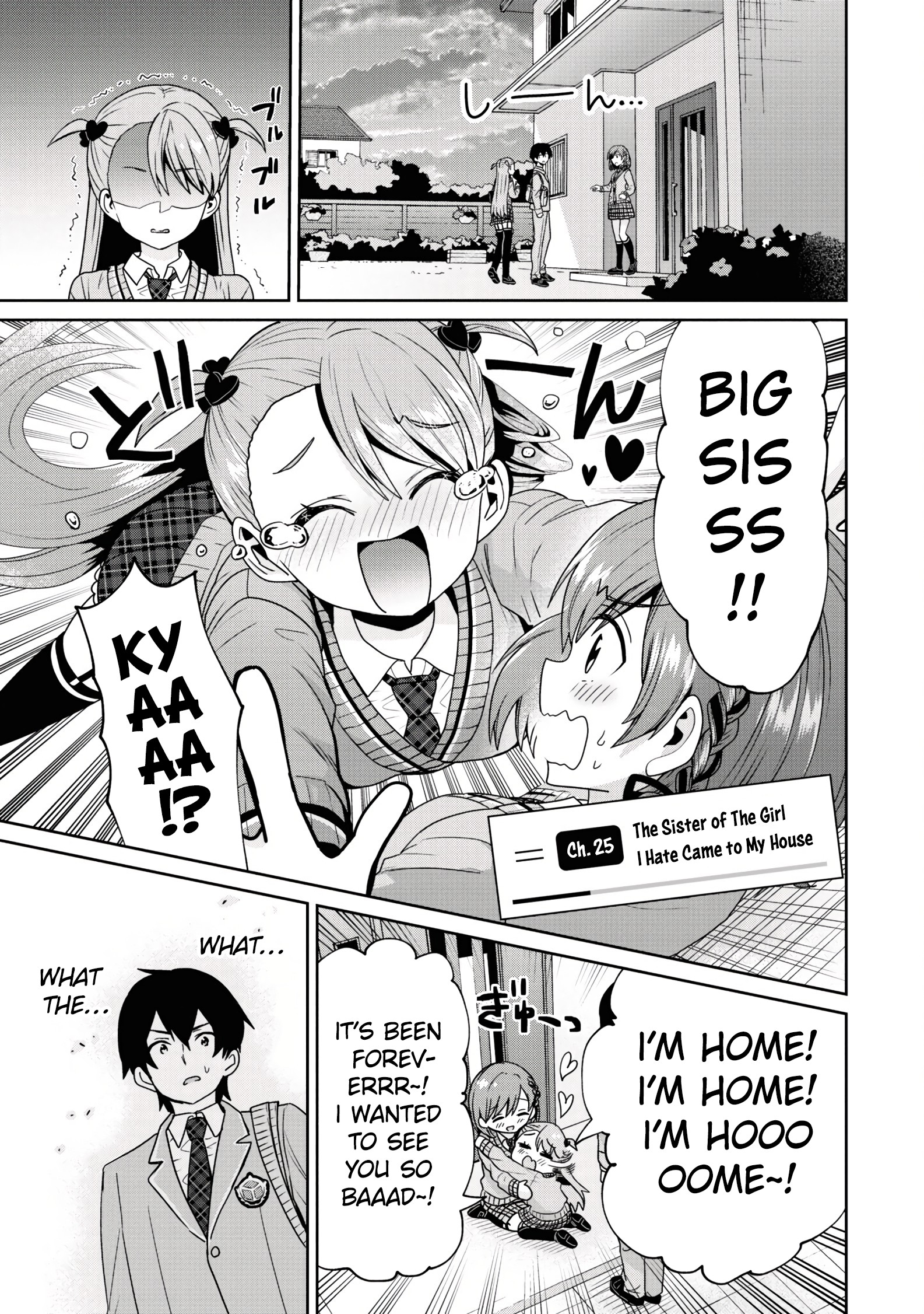 Class no Daikirai na Joshi to Kekkon Suru Koto ni Natta chapter 25.1 page 3