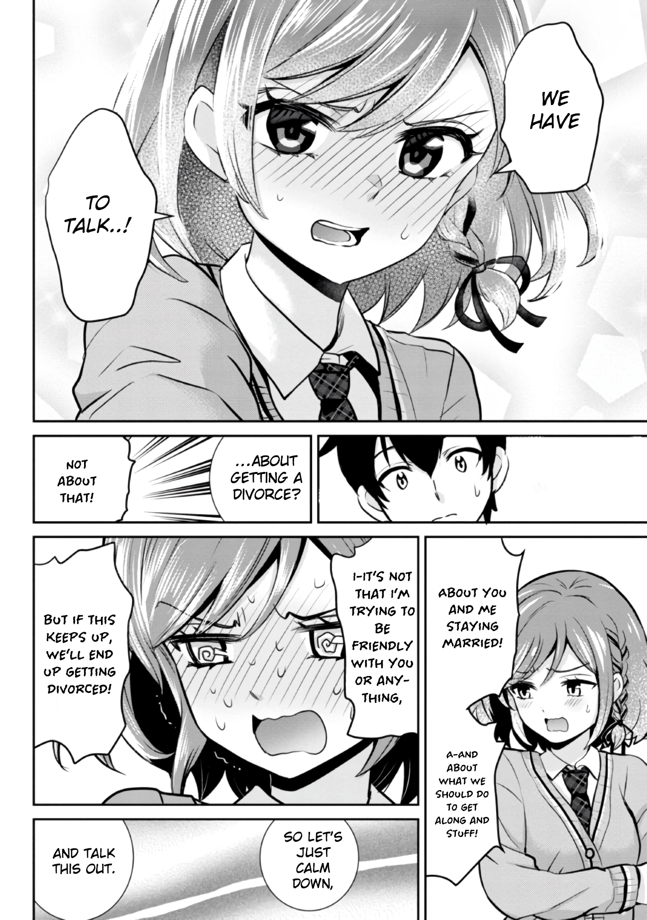 Class no Daikirai na Joshi to Kekkon Suru Koto ni Natta chapter 6.1 page 13