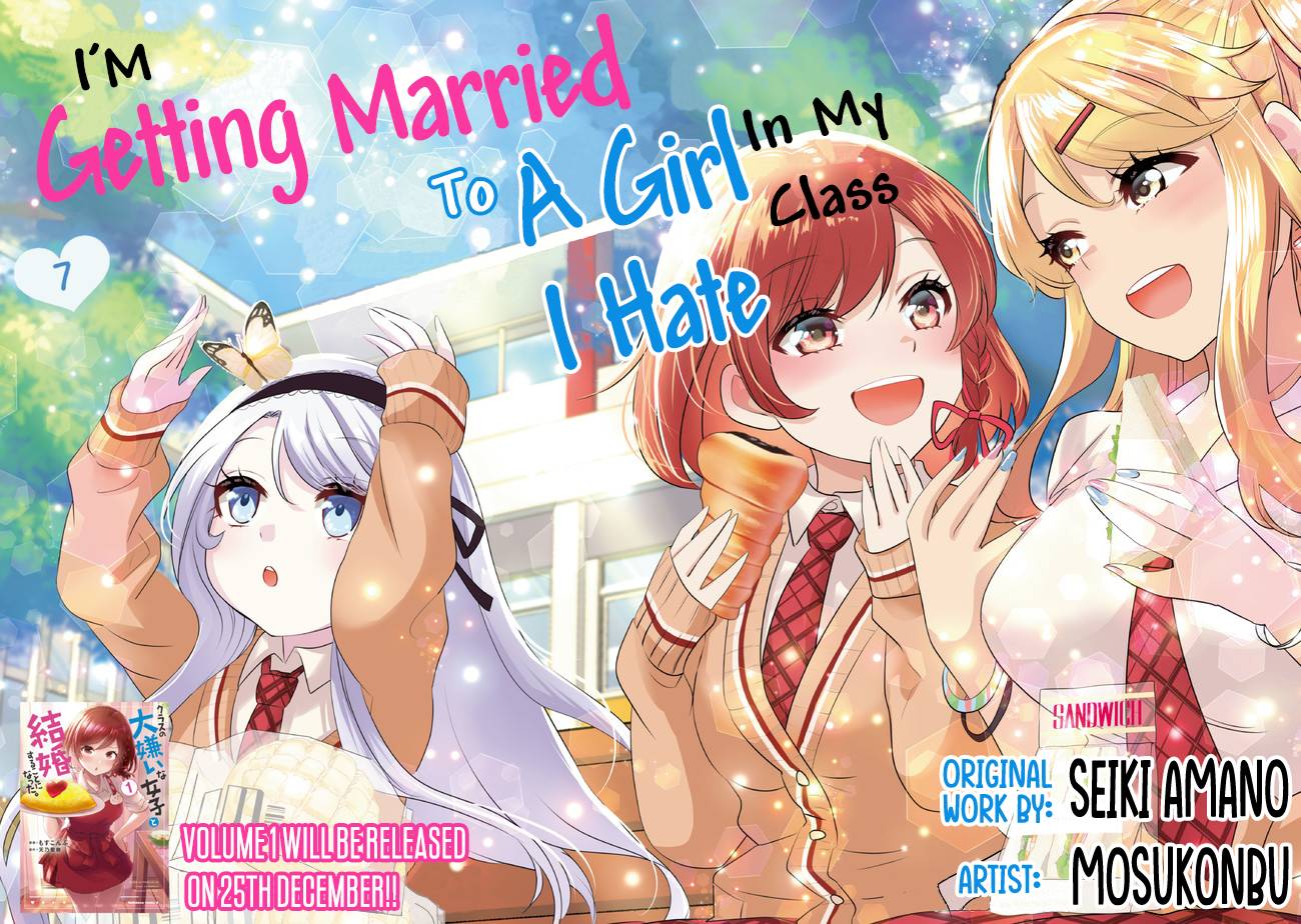 Class no Daikirai na Joshi to Kekkon Suru Koto ni Natta chapter 7 page 3