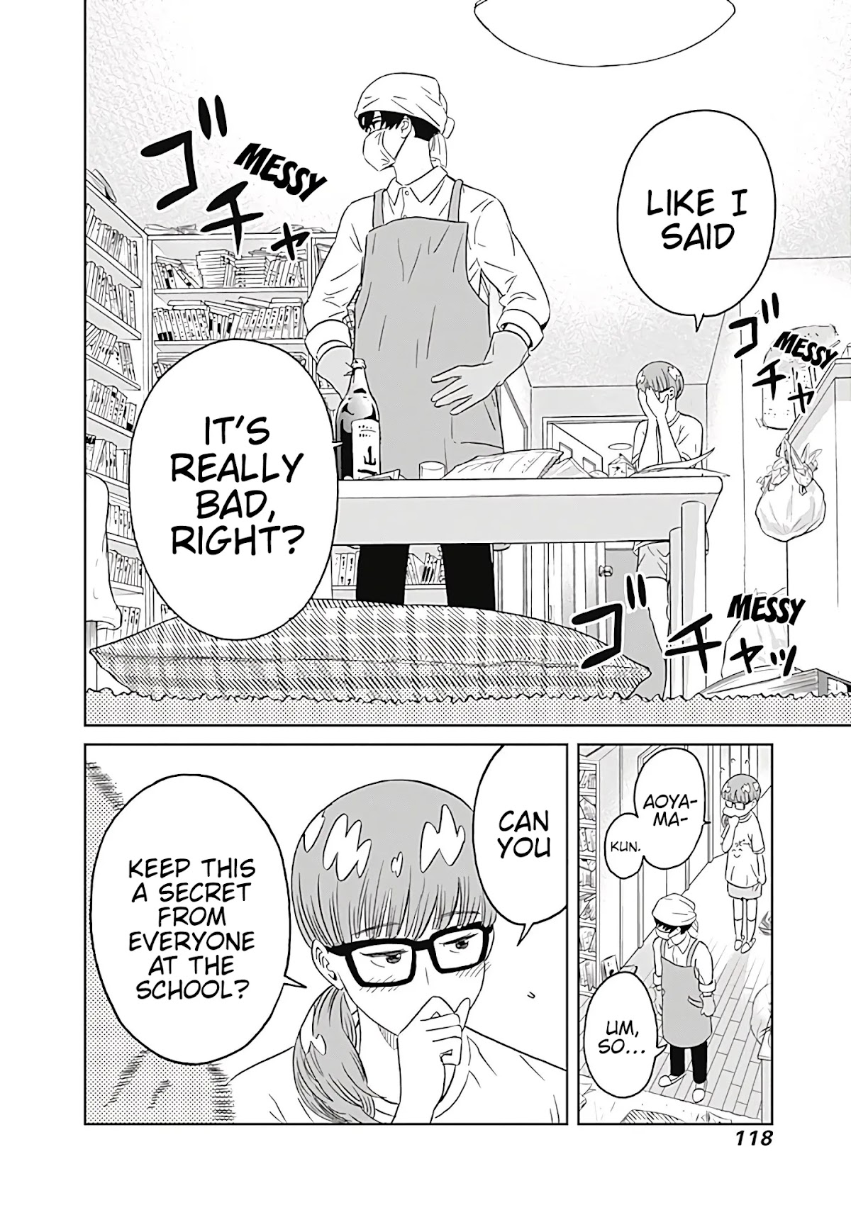 Clean Freak! Aoyama-kun chapter 10 page 9