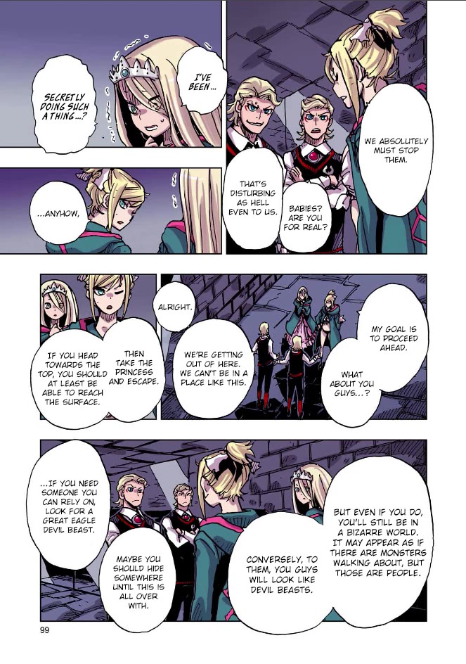 Clevatess - The King of Devil Beasts, the Baby and the Brave of the Undead chapter 47 page 21