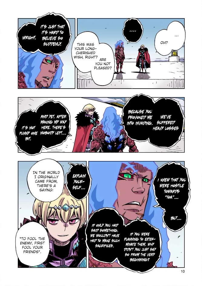 Clevatess - The King of Devil Beasts, the Baby and the Brave of the Undead chapter 55 page 9