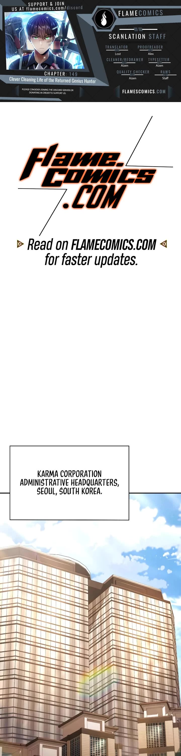 Clever Cleaning Life Of The Returned Genius Hunter chapter 149 page 1