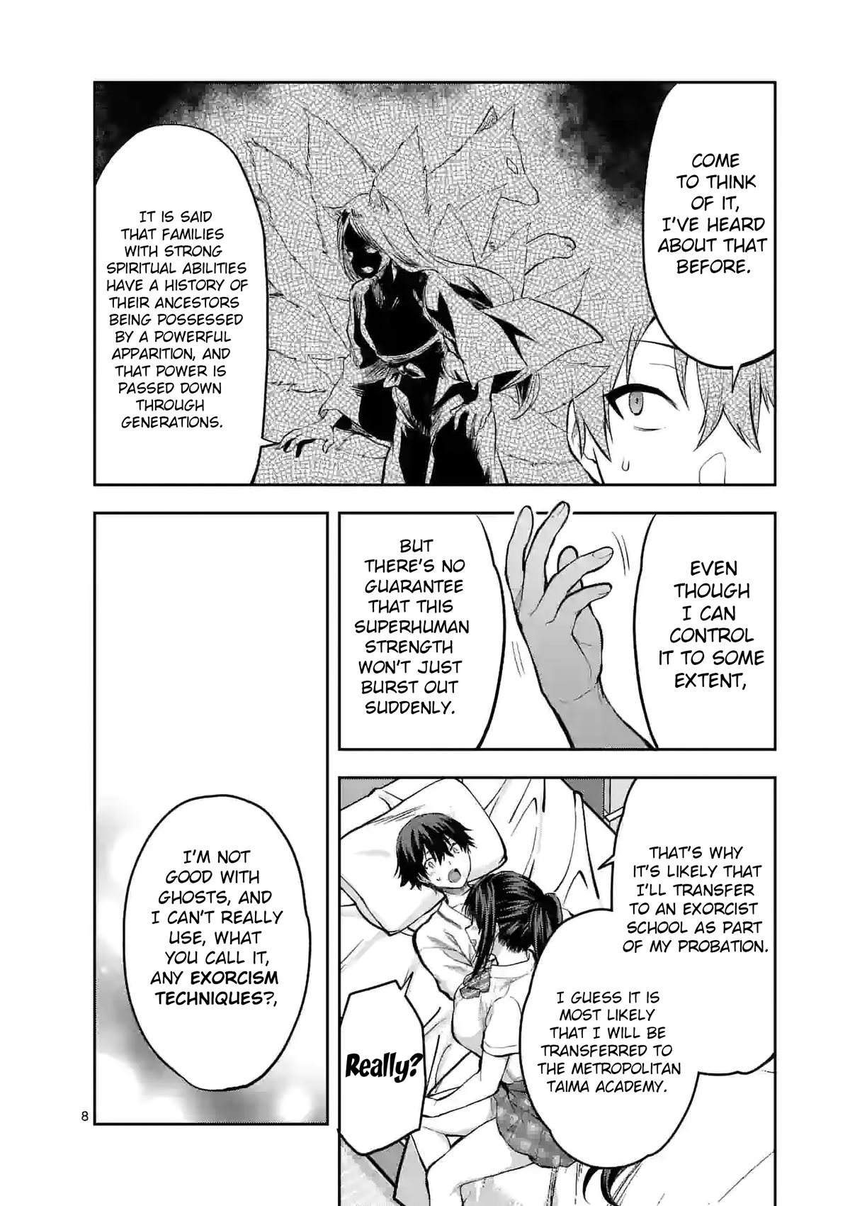 Climax Exorcism With A Single Touch! chapter 22 page 8