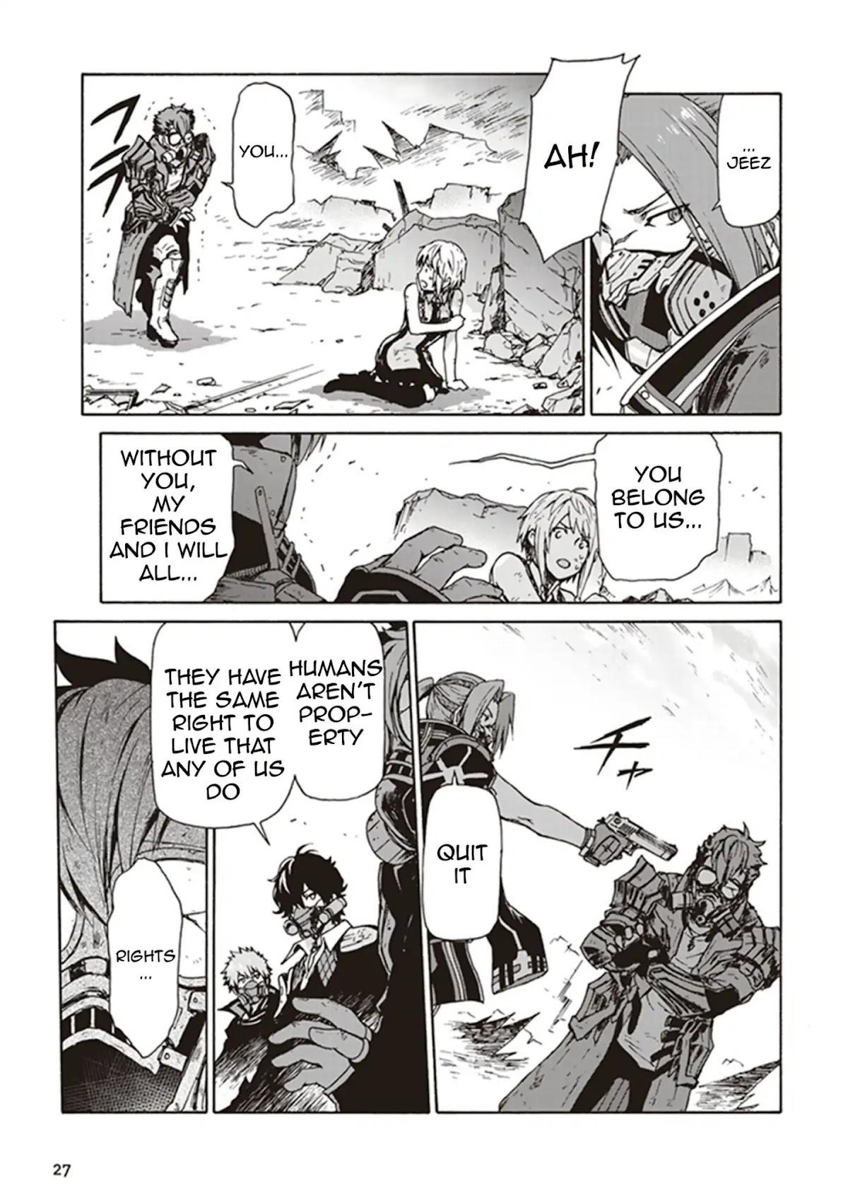Chronos: Jisedai Hanzai Jouhoushitsu chapter 1 page 27