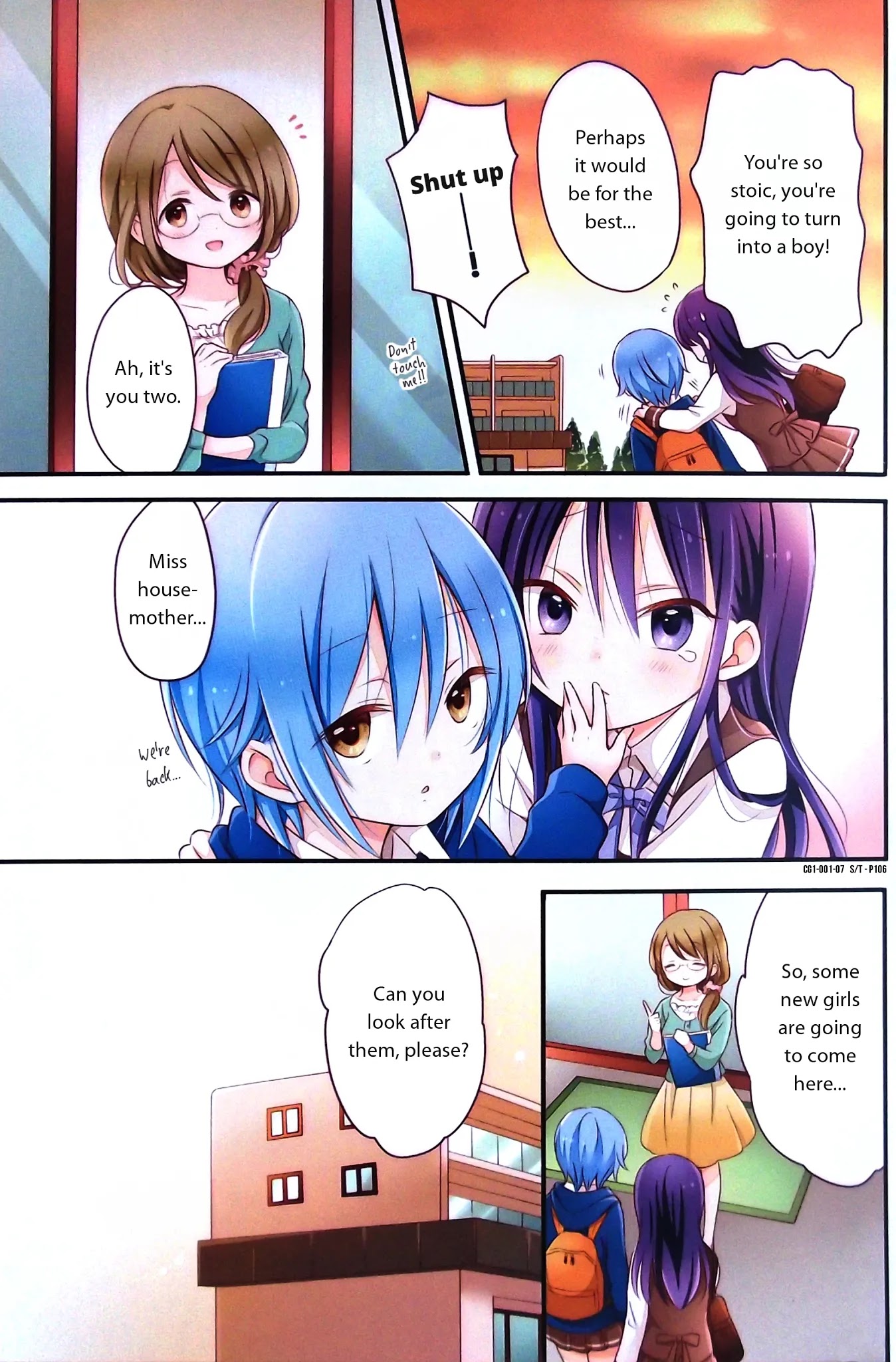 Comic Girls chapter 1 page 8