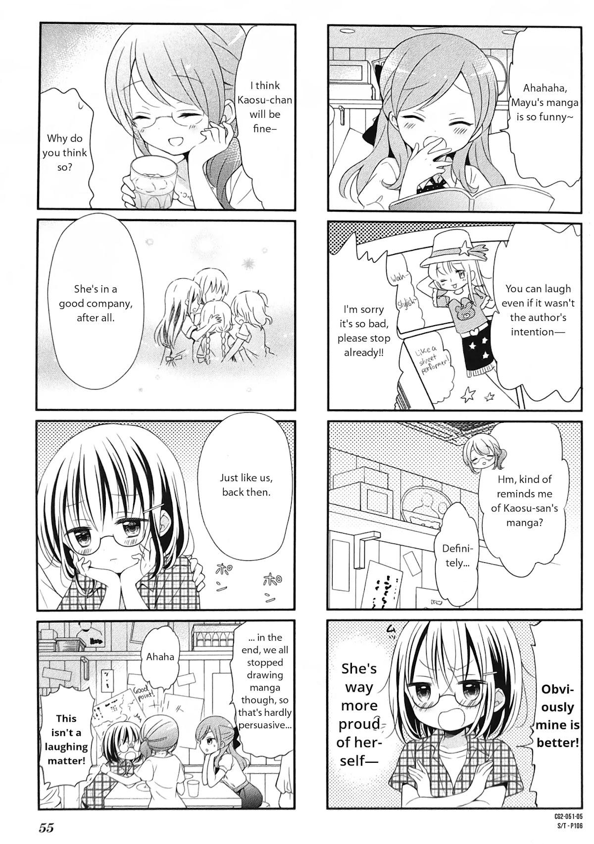 Comic Girls chapter 21 page 5
