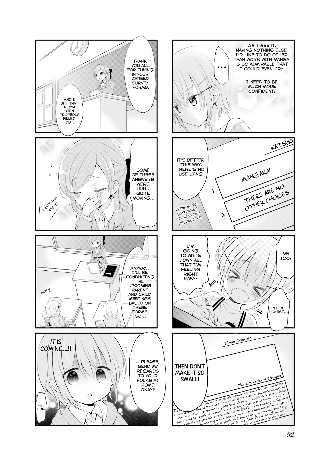 Comic Girls chapter 39 page 9
