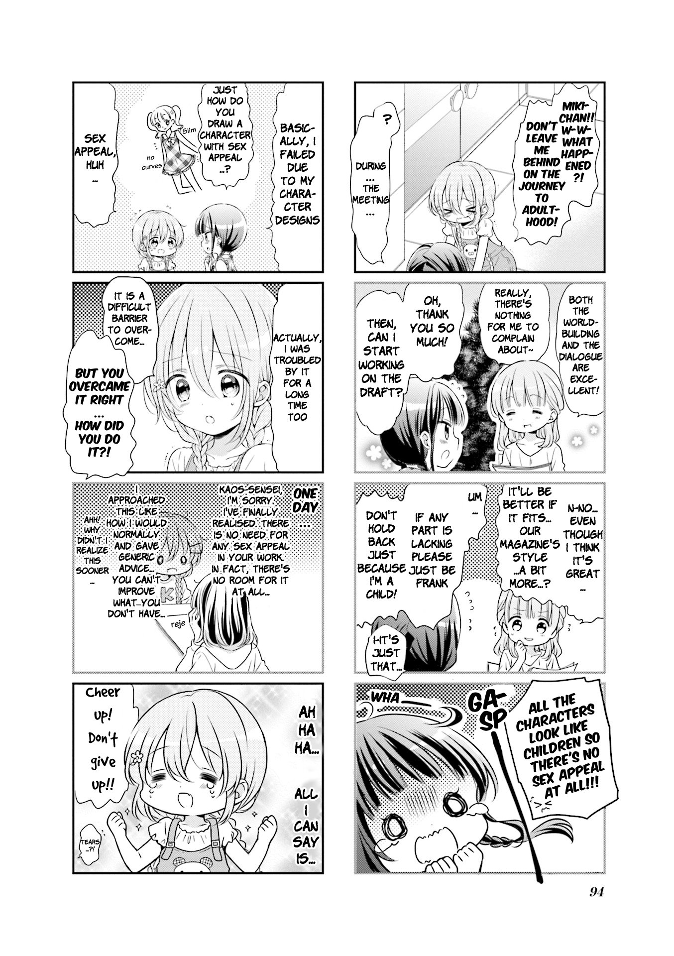 Comic Girls chapter 54 page 2
