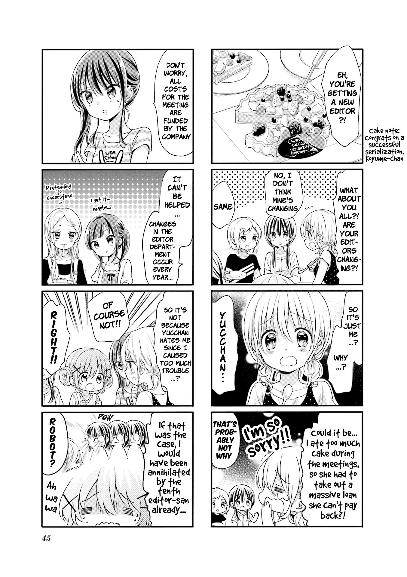 Comic Girls chapter 62 page 3
