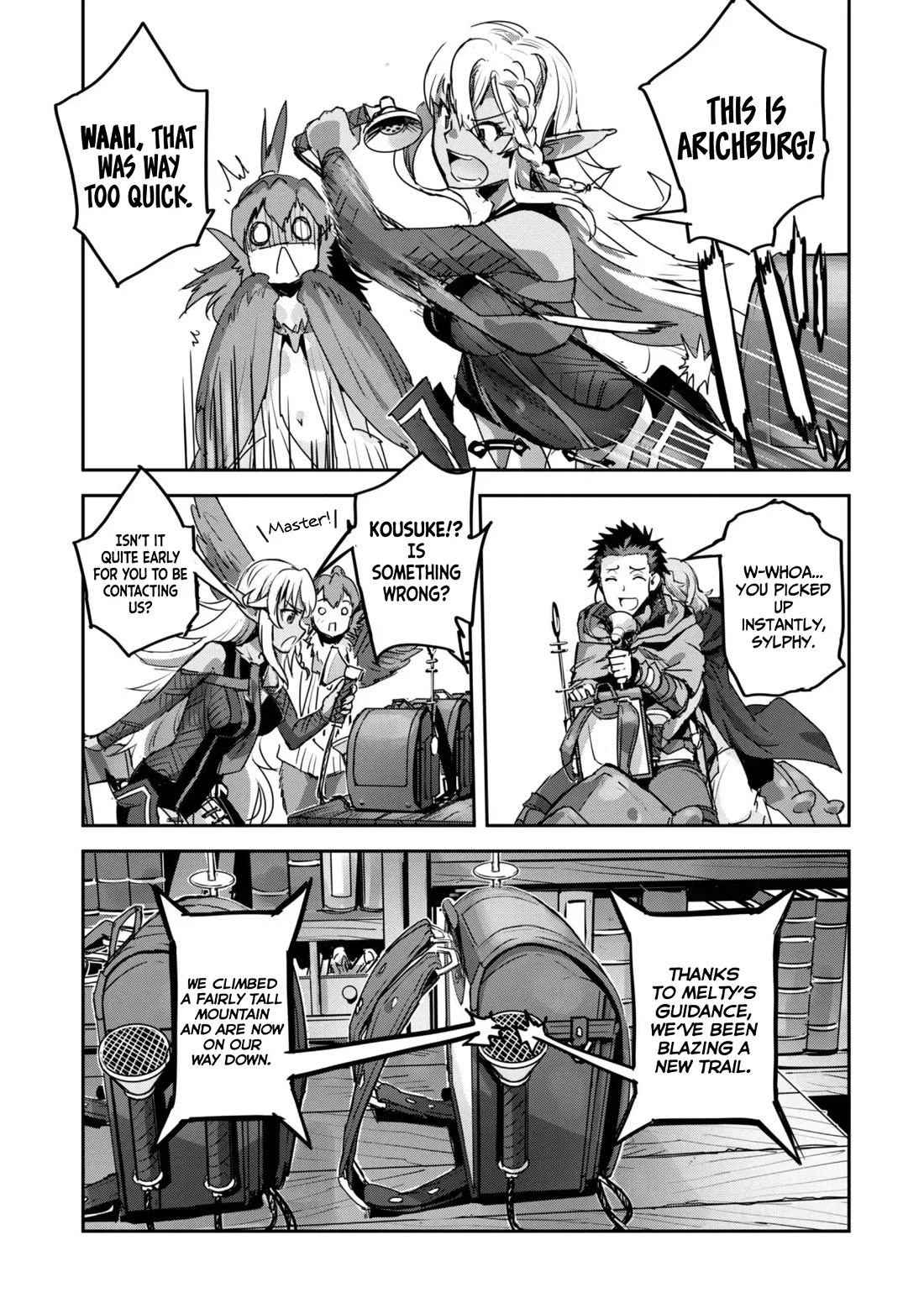 Craft Game no Nouryoku de Isekai Kouryaku!! chapter 57 page 9