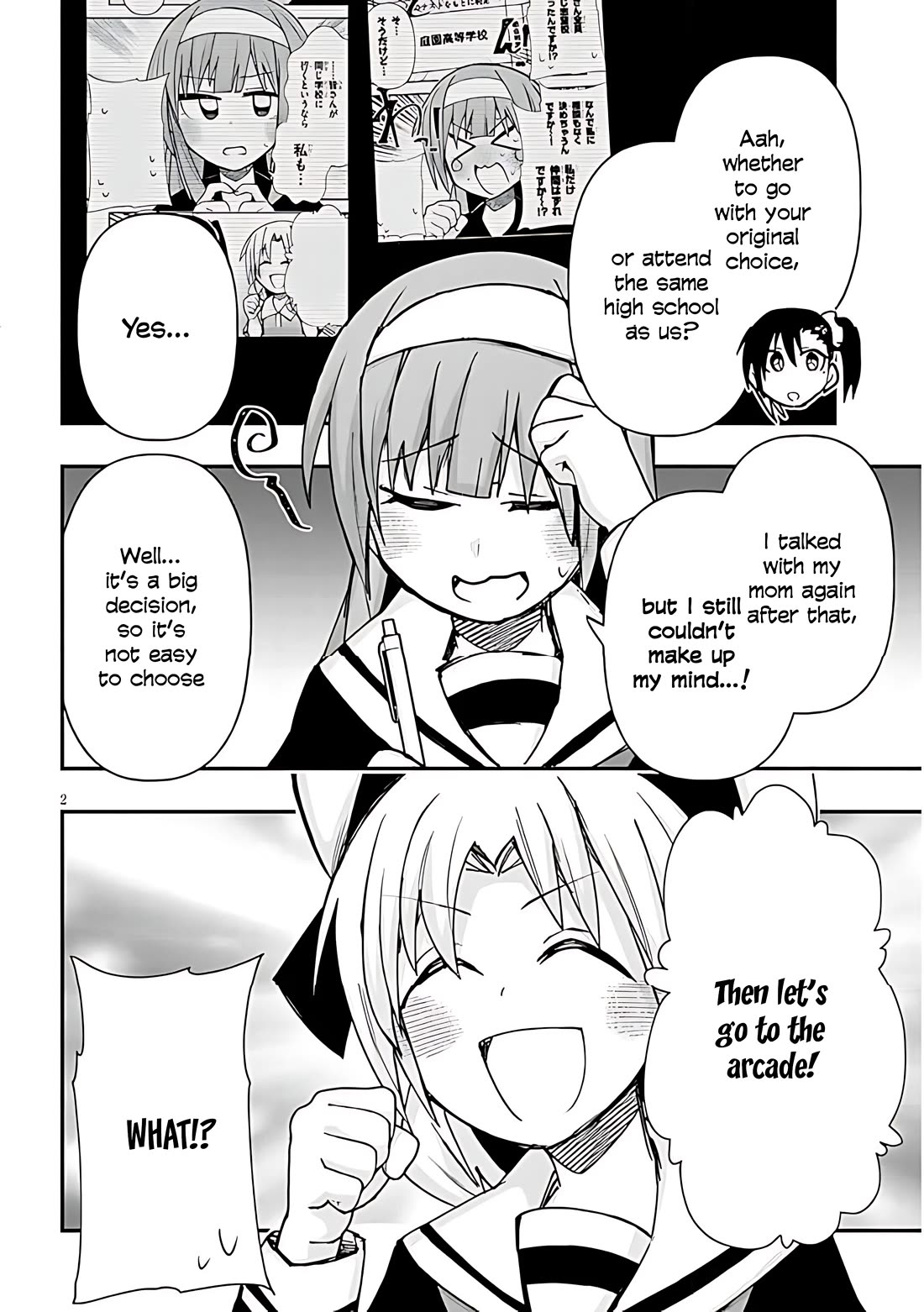 Cross-Cultural Exchange With the Girl at the Arcade chapter 139 page 2