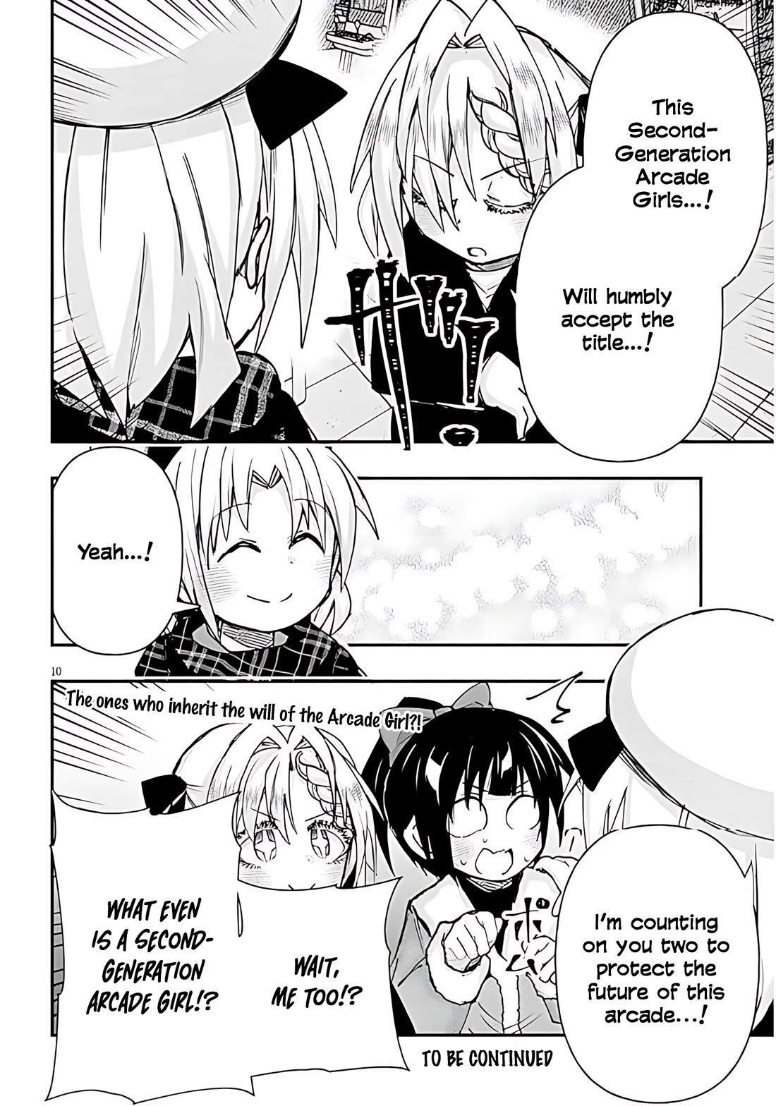 Cross-Cultural Exchange With the Girl at the Arcade chapter 140 page 9