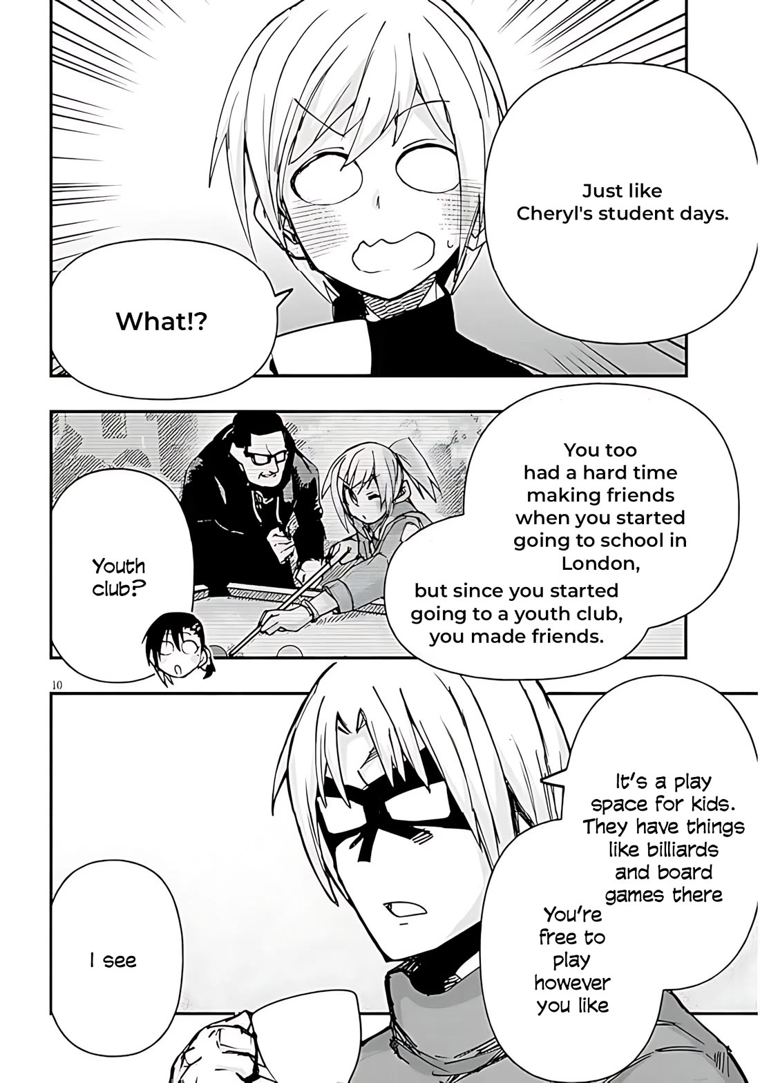 Cross-Cultural Exchange With the Girl at the Arcade chapter 142 page 10