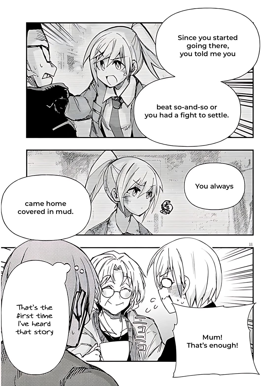 Cross-Cultural Exchange With the Girl at the Arcade chapter 142 page 11