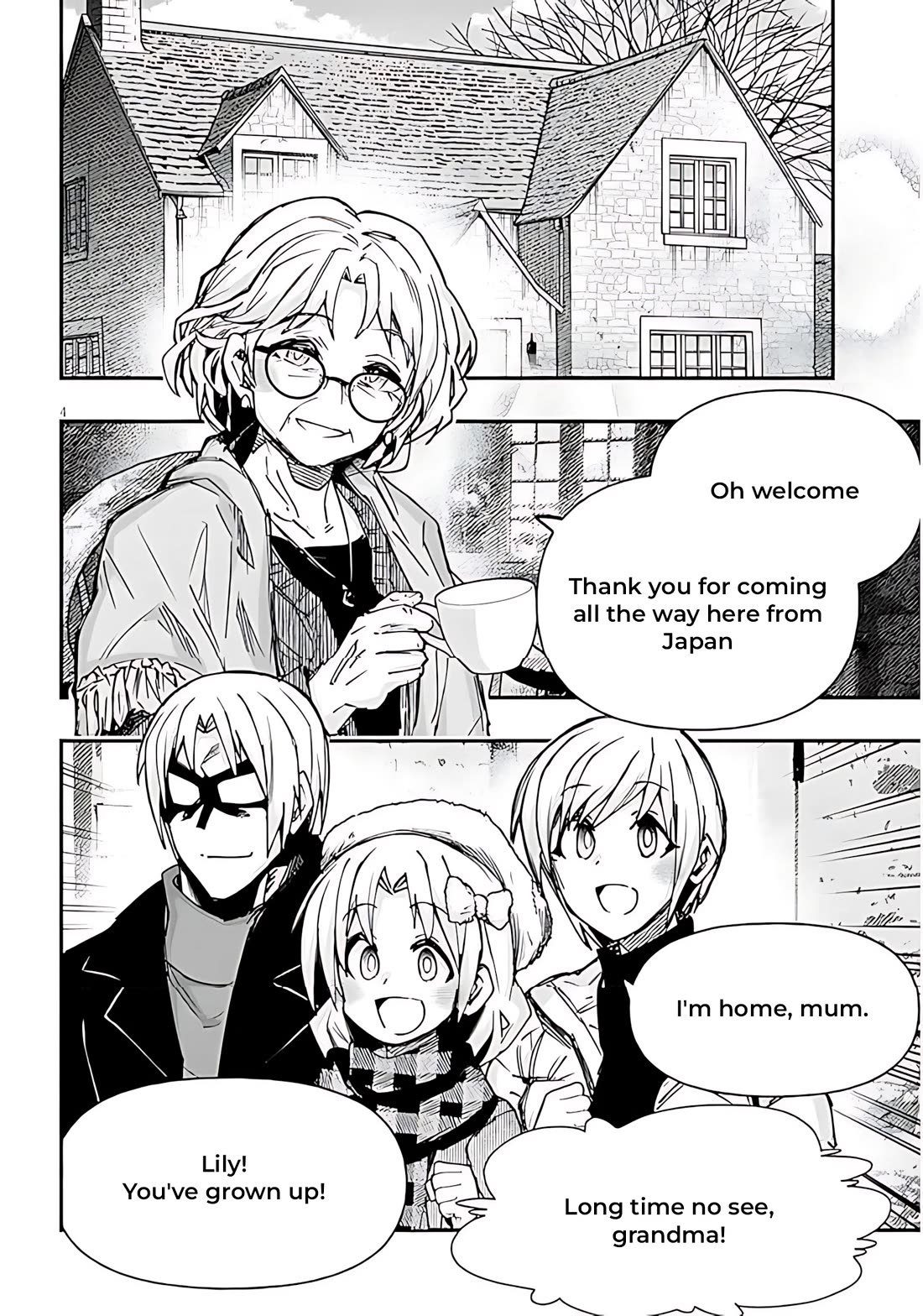 Cross-Cultural Exchange With the Girl at the Arcade chapter 142 page 4