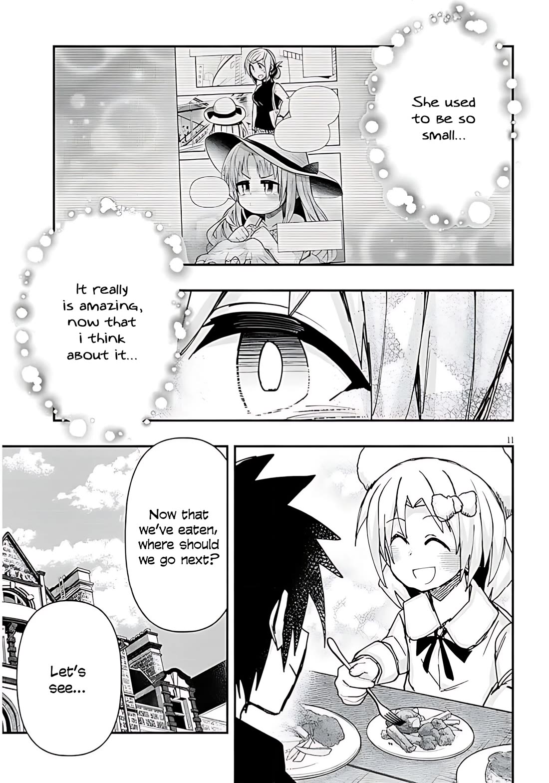 Cross-Cultural Exchange With the Girl at the Arcade chapter 143 page 11