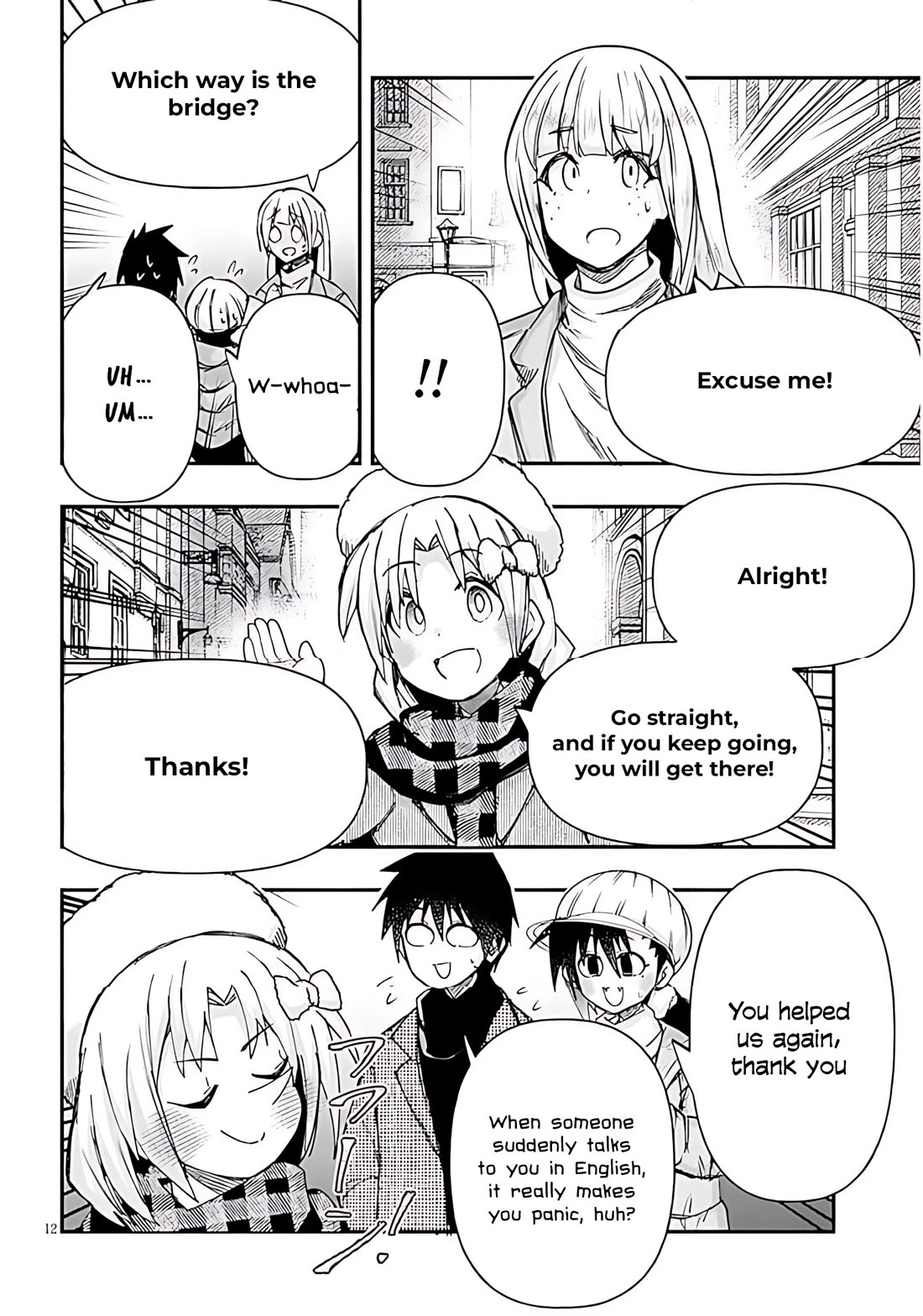 Cross-Cultural Exchange With the Girl at the Arcade chapter 143 page 12