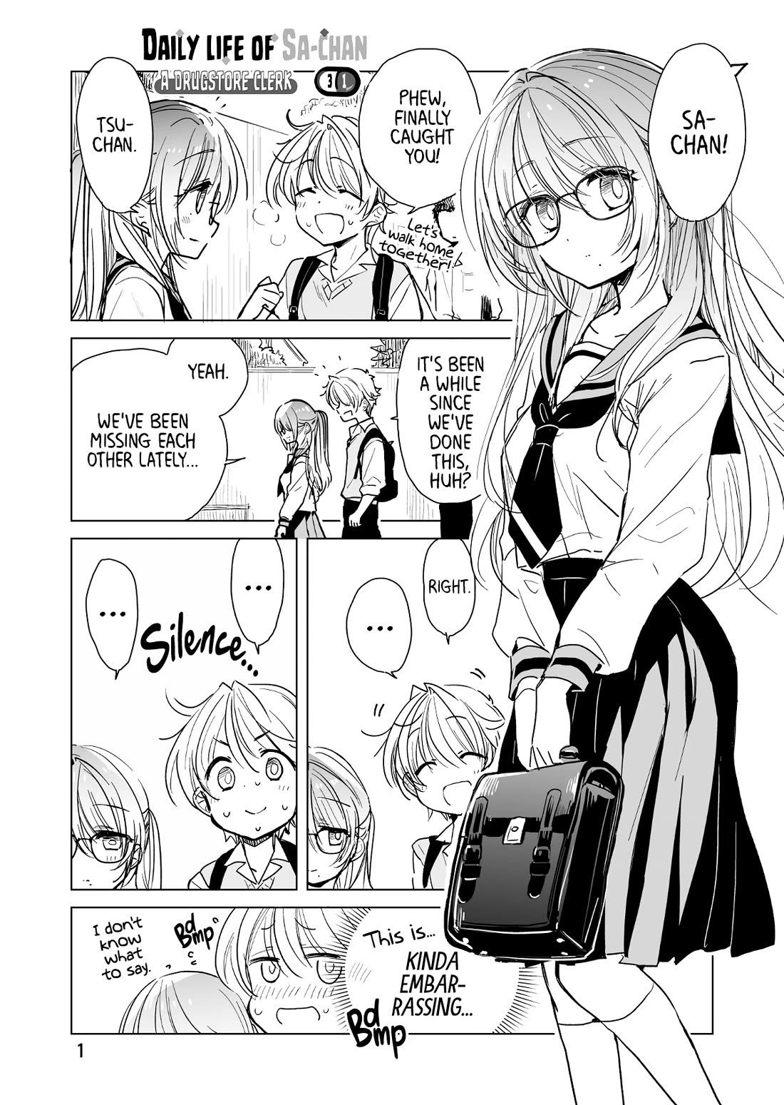 Daily Life of Sa-chan, a Drugstore Clerk chapter 31 page 1