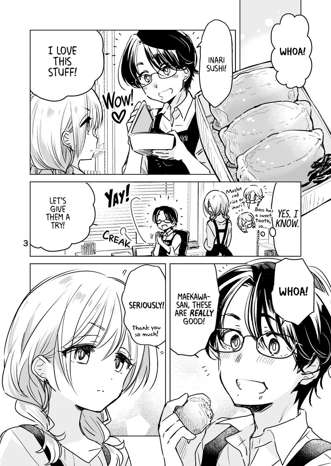 Daily Life of Sa-chan, a Drugstore Clerk chapter 34 page 3