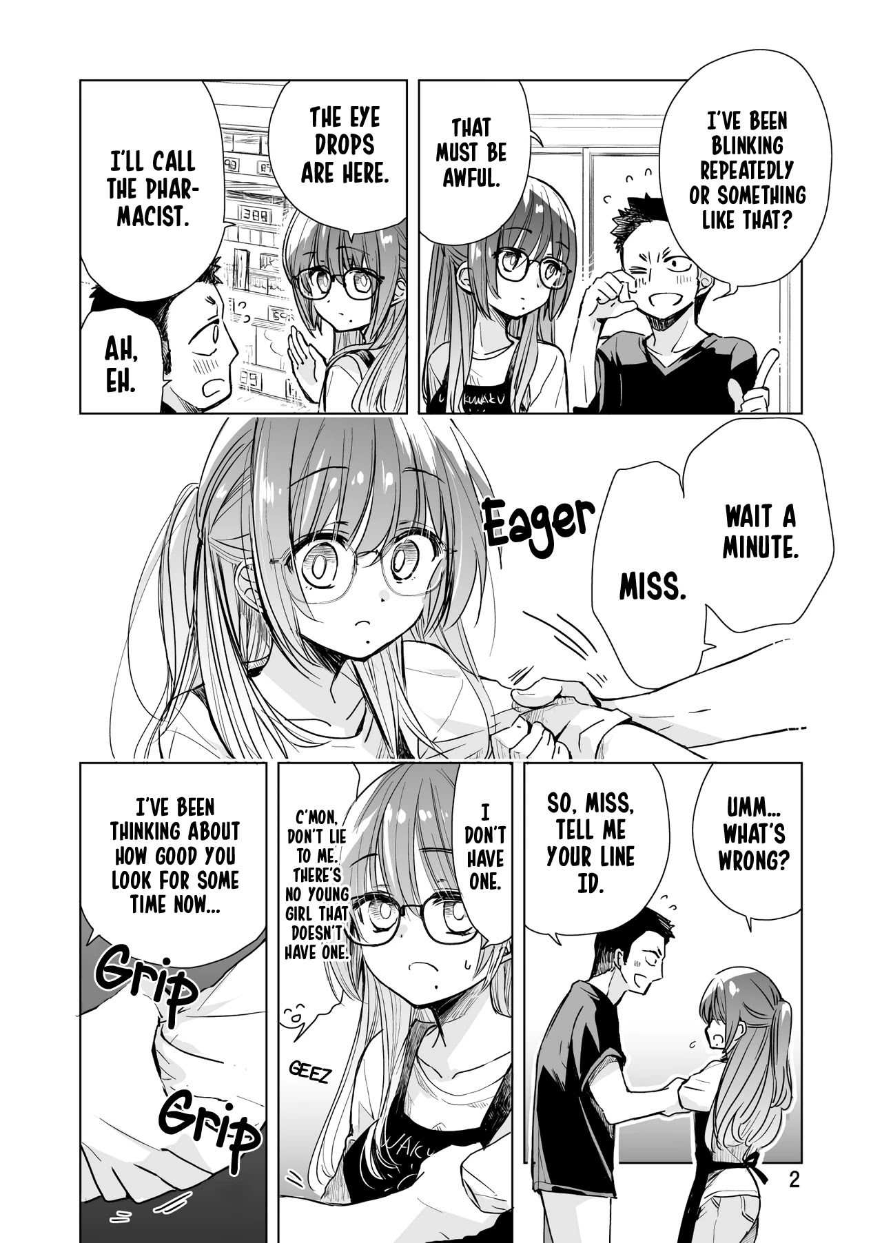 Daily Life of Sa-chan, a Drugstore Clerk chapter 5 page 2