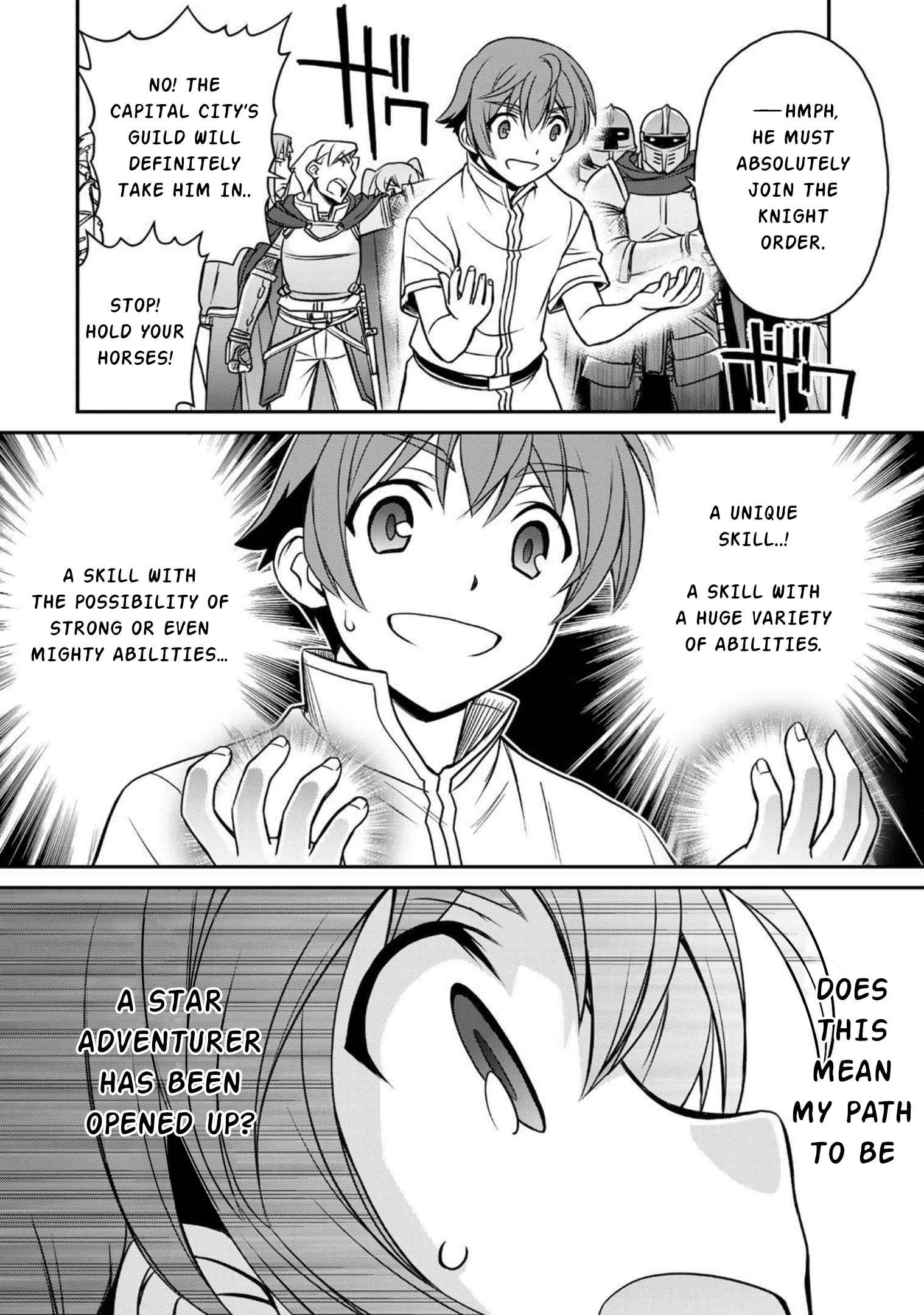 Dame Skill [Auto Mode] ga Kakuseishimashita ~Are, Guild no Scout-san, Ore wo "Iranai"-tte Itte Masendeshita?~ chapter 1 page 3