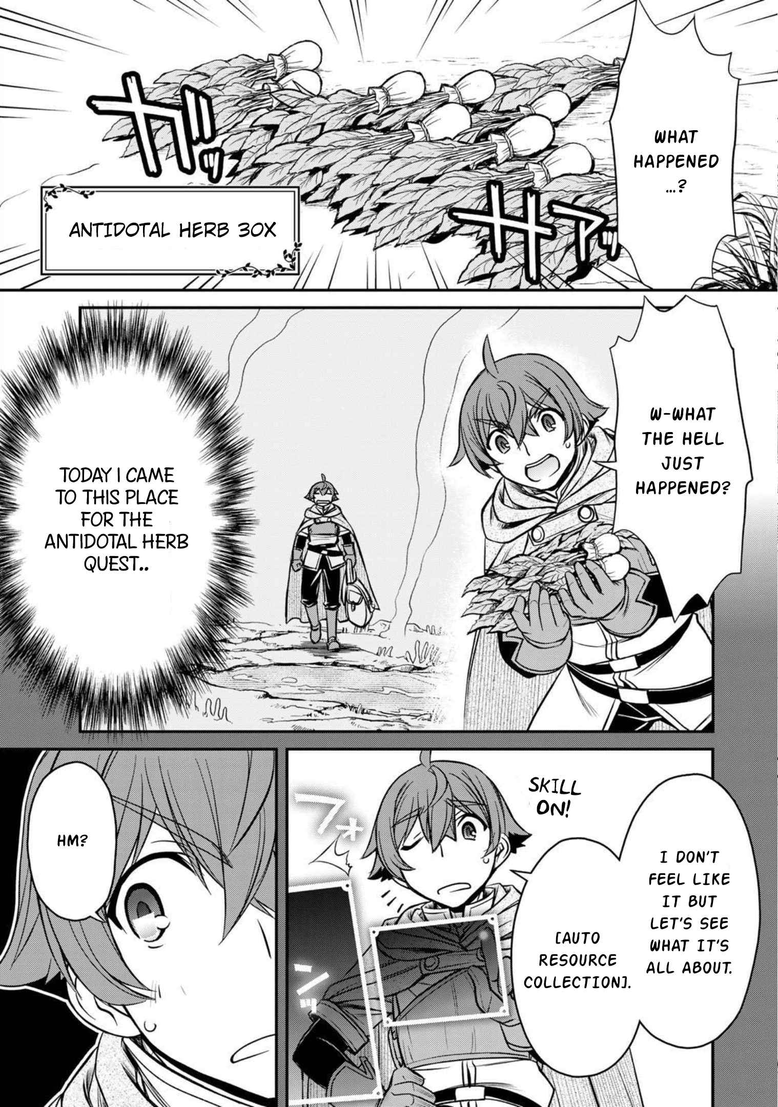 Dame Skill [Auto Mode] ga Kakuseishimashita ~Are, Guild no Scout-san, Ore wo "Iranai"-tte Itte Masendeshita?~ chapter 1 page 35