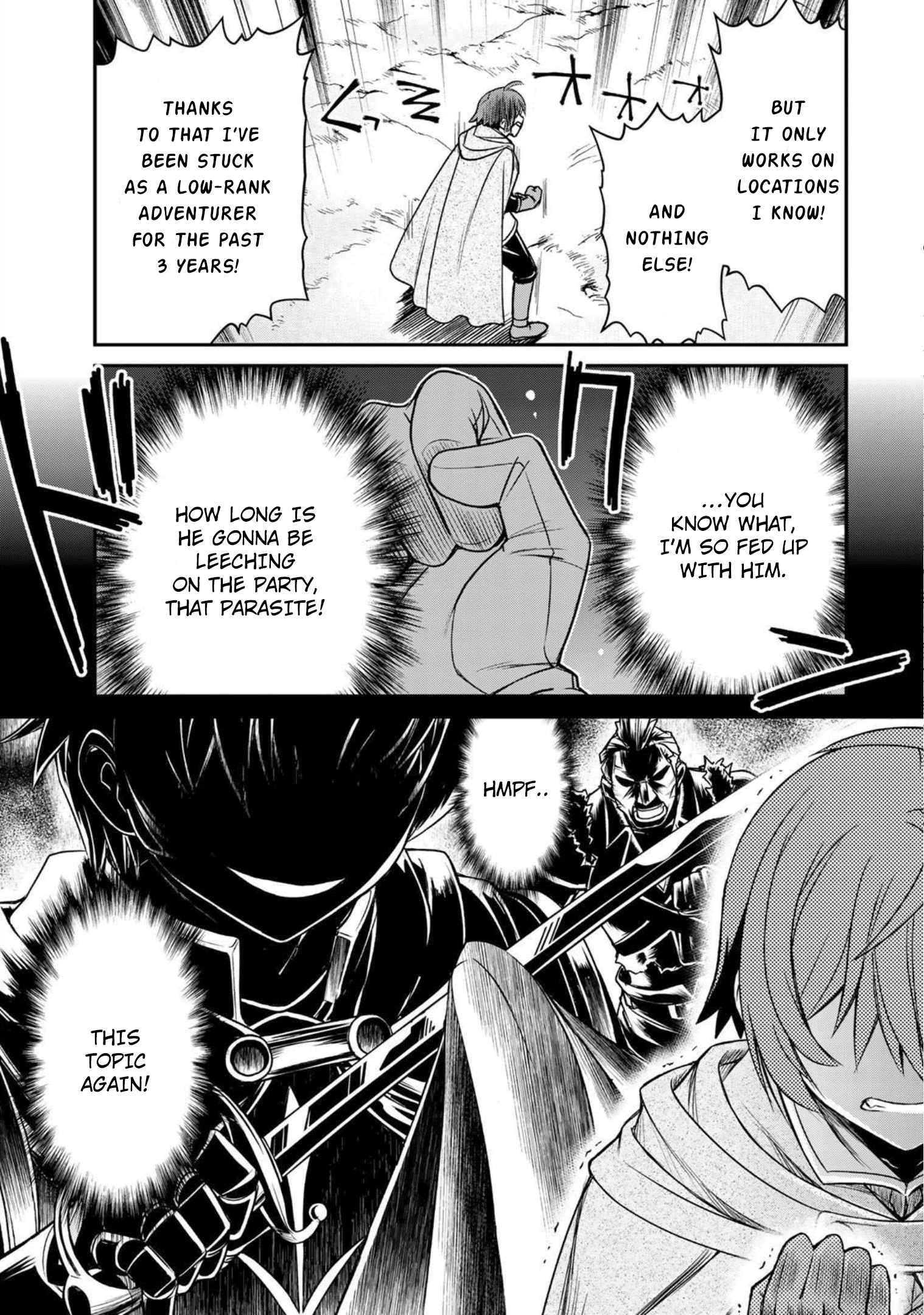 Dame Skill [Auto Mode] ga Kakuseishimashita ~Are, Guild no Scout-san, Ore wo "Iranai"-tte Itte Masendeshita?~ chapter 1 page 6