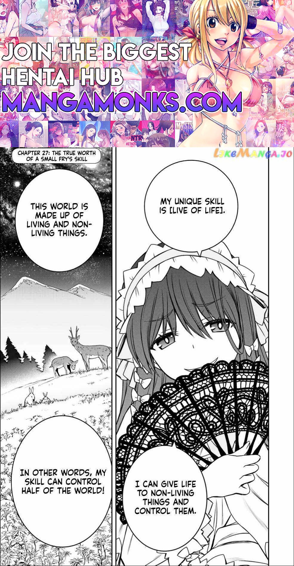 Dame Skill [Auto Mode] ga Kakuseishimashita ~Are, Guild no Scout-san, Ore wo "Iranai"-tte Itte Masendeshita?~ chapter 27 page 1