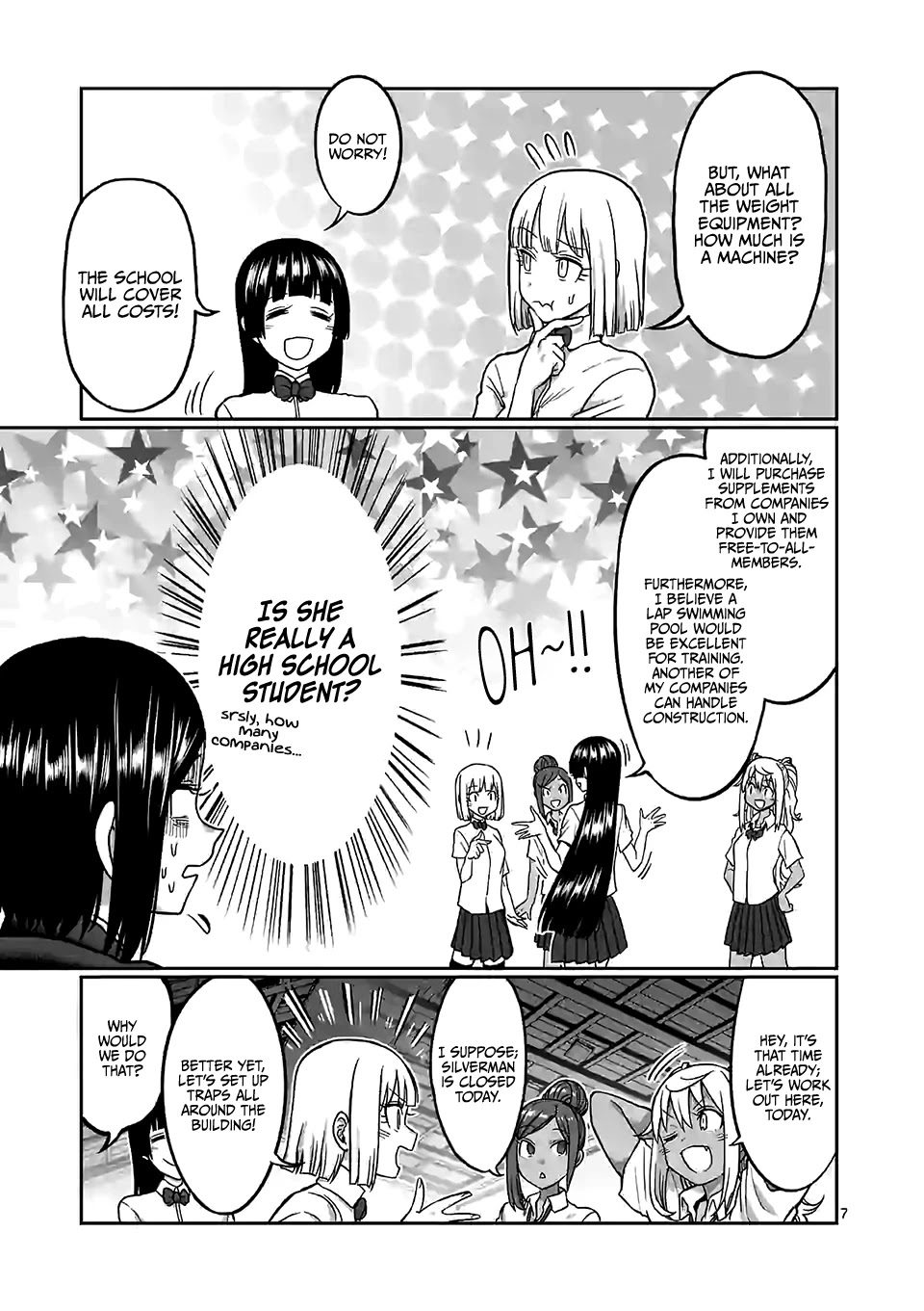 Danberu nan kiro moteru? chapter 100 page 8