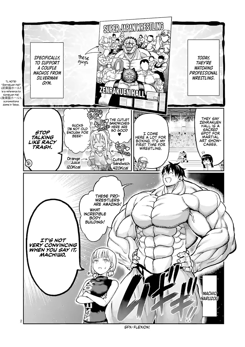 Danberu nan kiro moteru? chapter 111 page 3