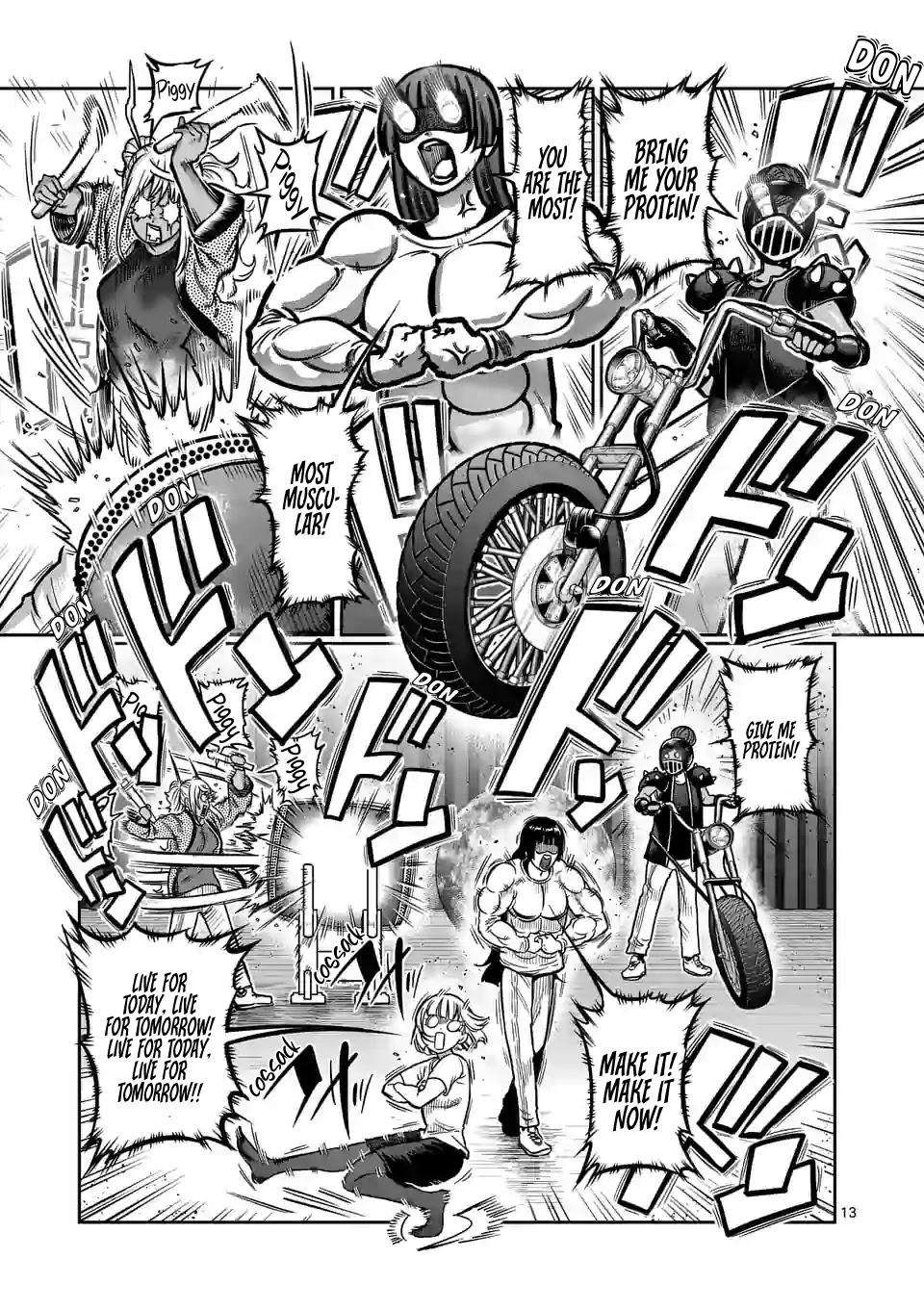 Danberu nan kiro moteru? chapter 118 page 14