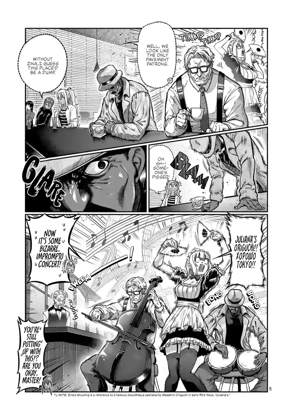 Danberu nan kiro moteru? chapter 122 page 6