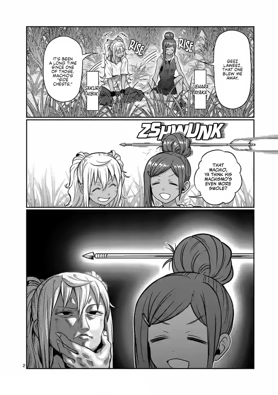 Danberu nan kiro moteru? chapter 124 page 3