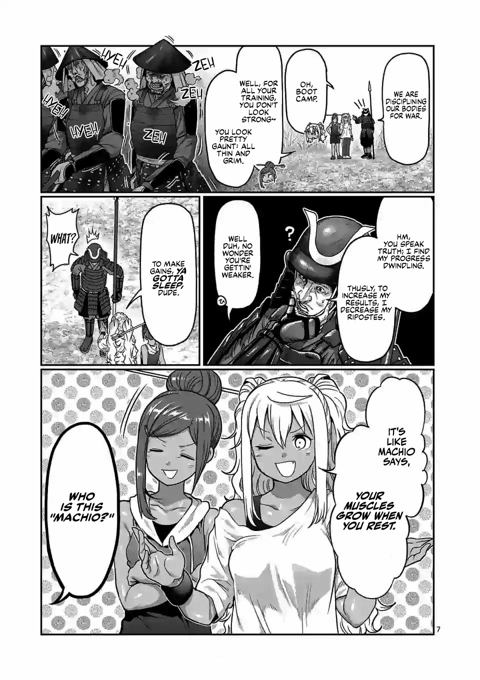 Danberu nan kiro moteru? chapter 124 page 8