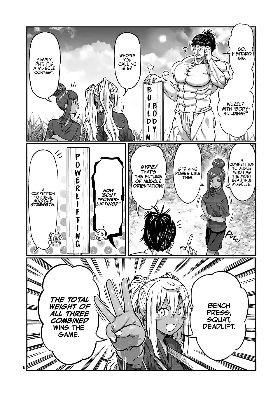 Danberu nan kiro moteru? chapter 127 page 7