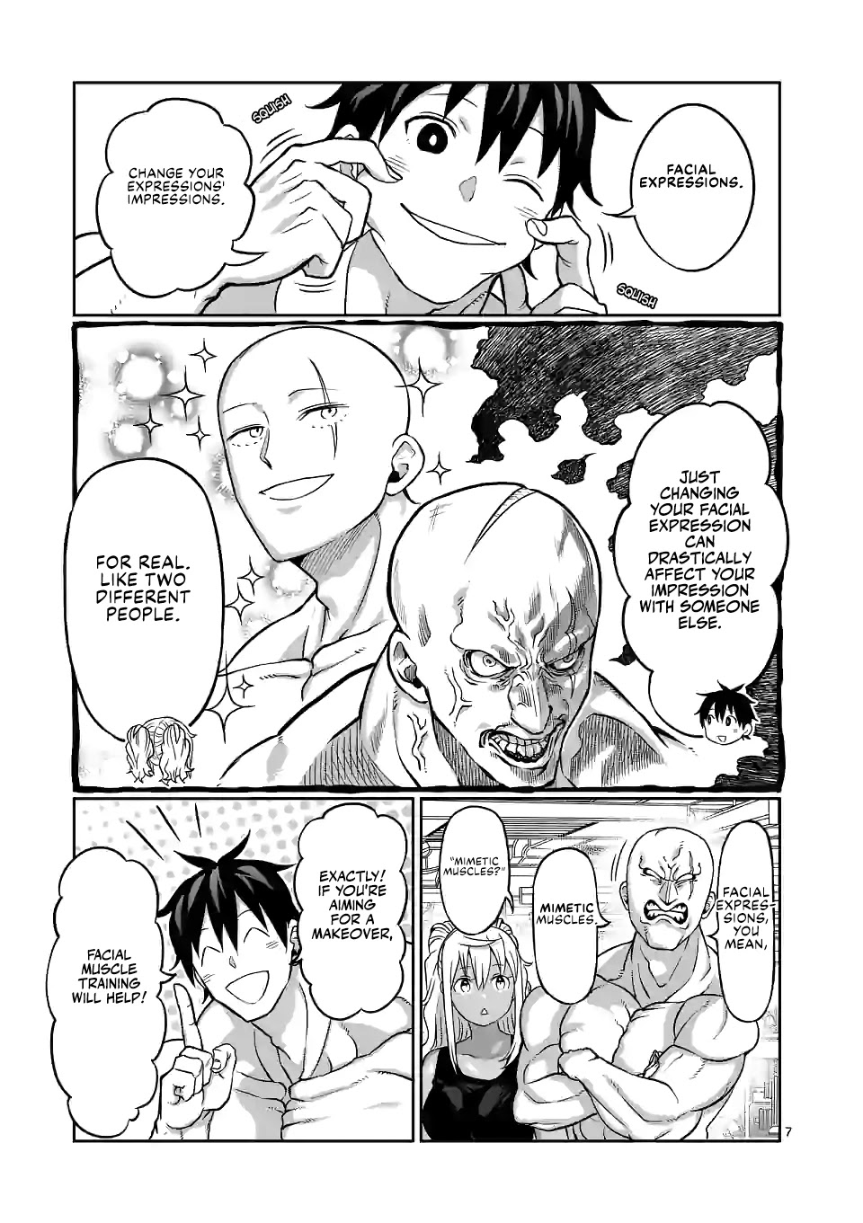 Danberu nan kiro moteru? chapter 133 page 8