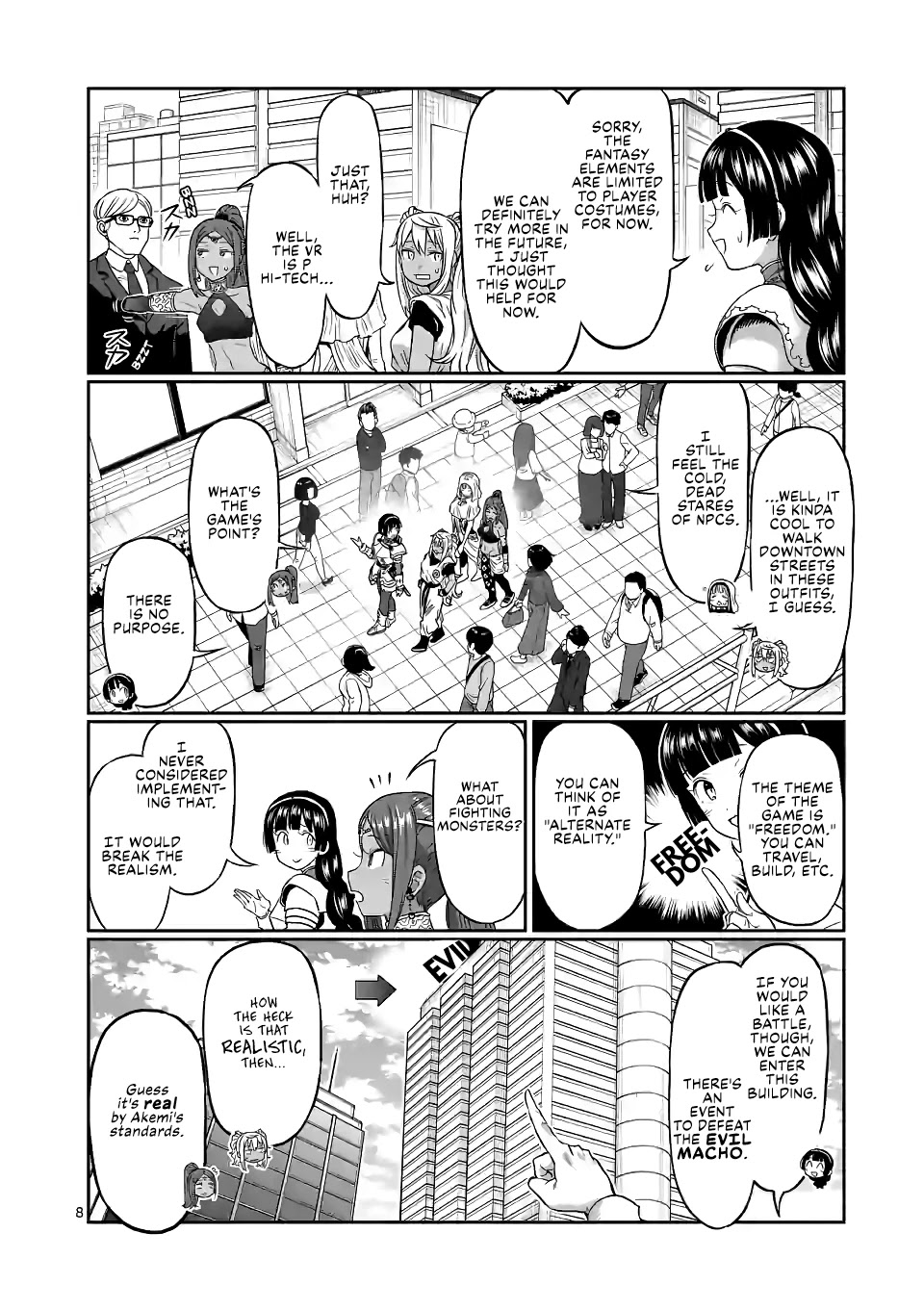 Danberu nan kiro moteru? chapter 139 page 9