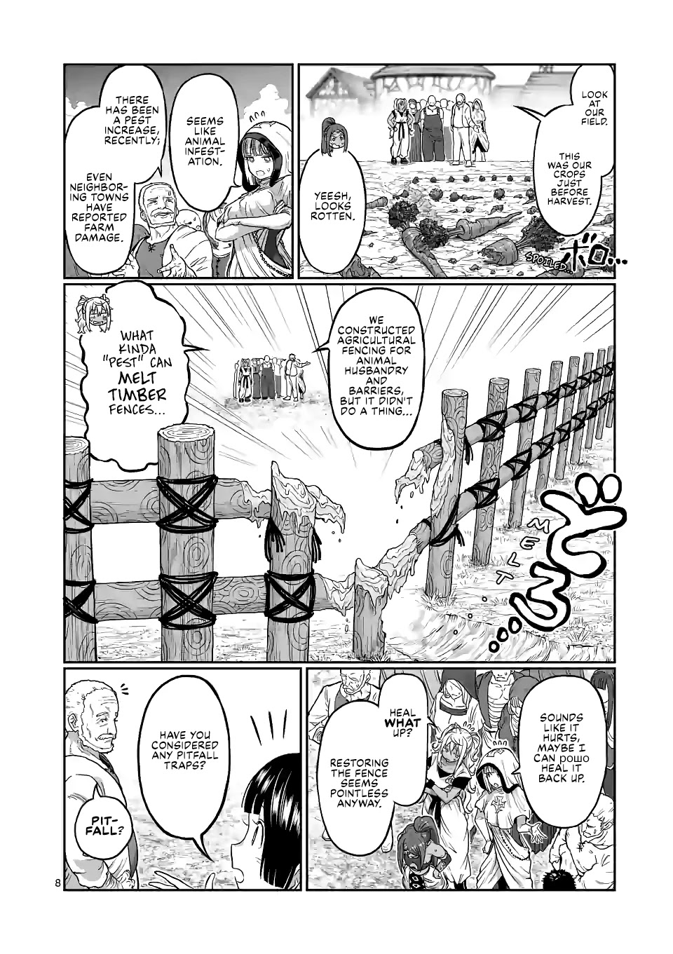 Danberu nan kiro moteru? chapter 140 page 9