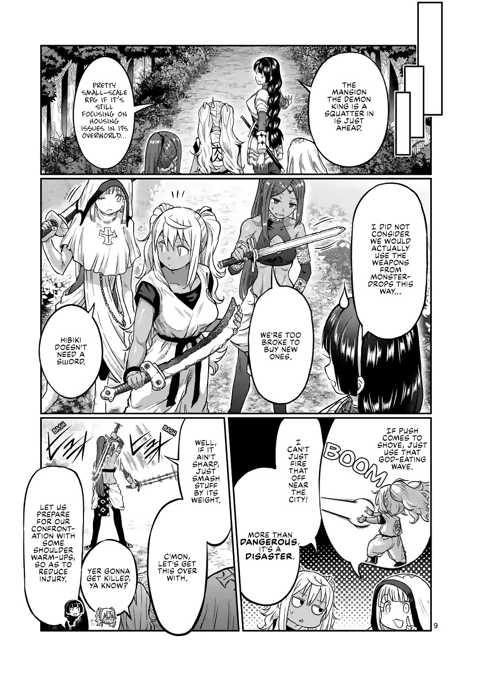 Danberu nan kiro moteru? chapter 141 page 10