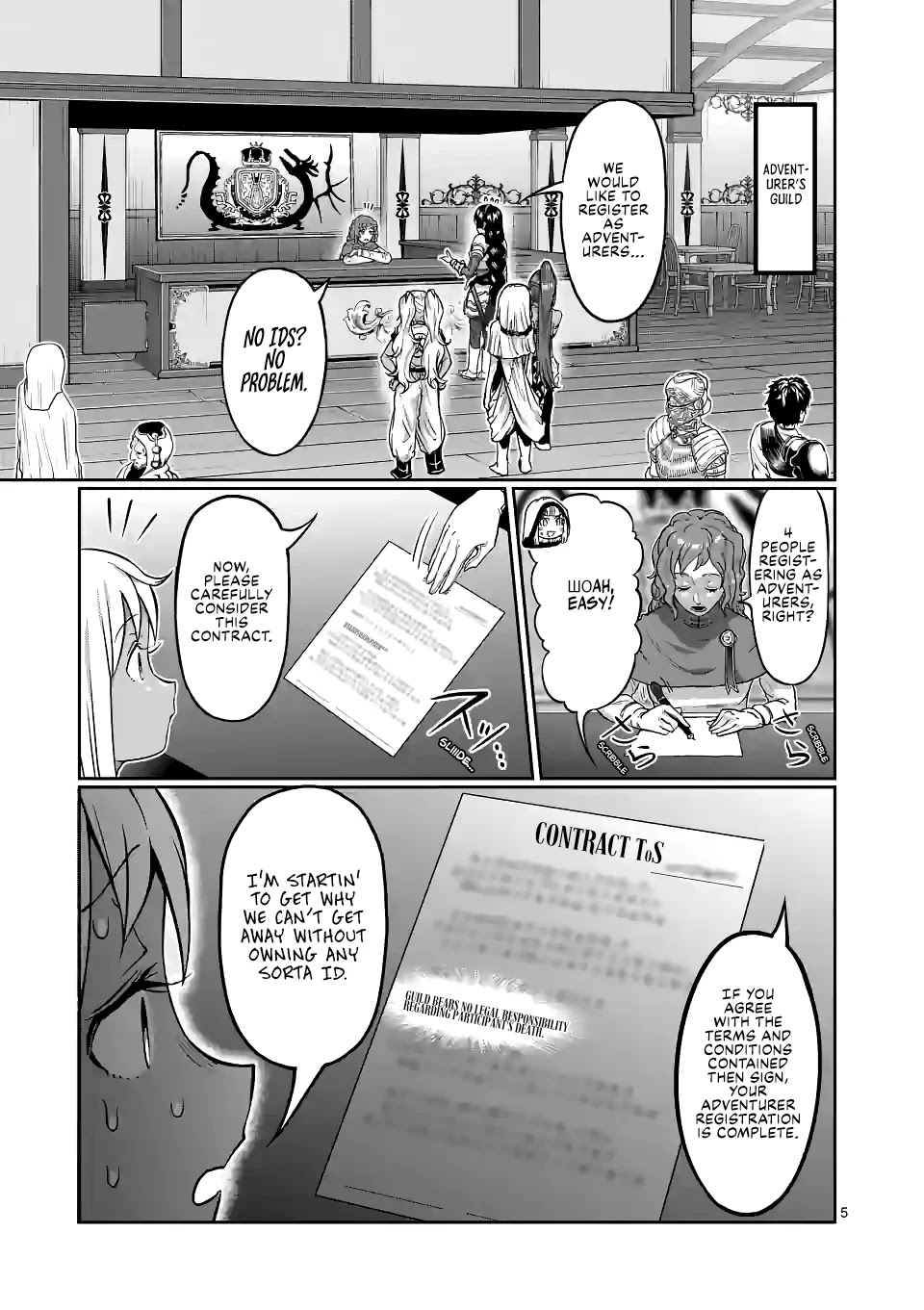 Danberu nan kiro moteru? chapter 141 page 6