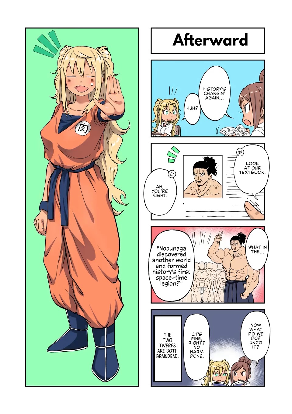 Danberu nan kiro moteru? chapter 142 page 18