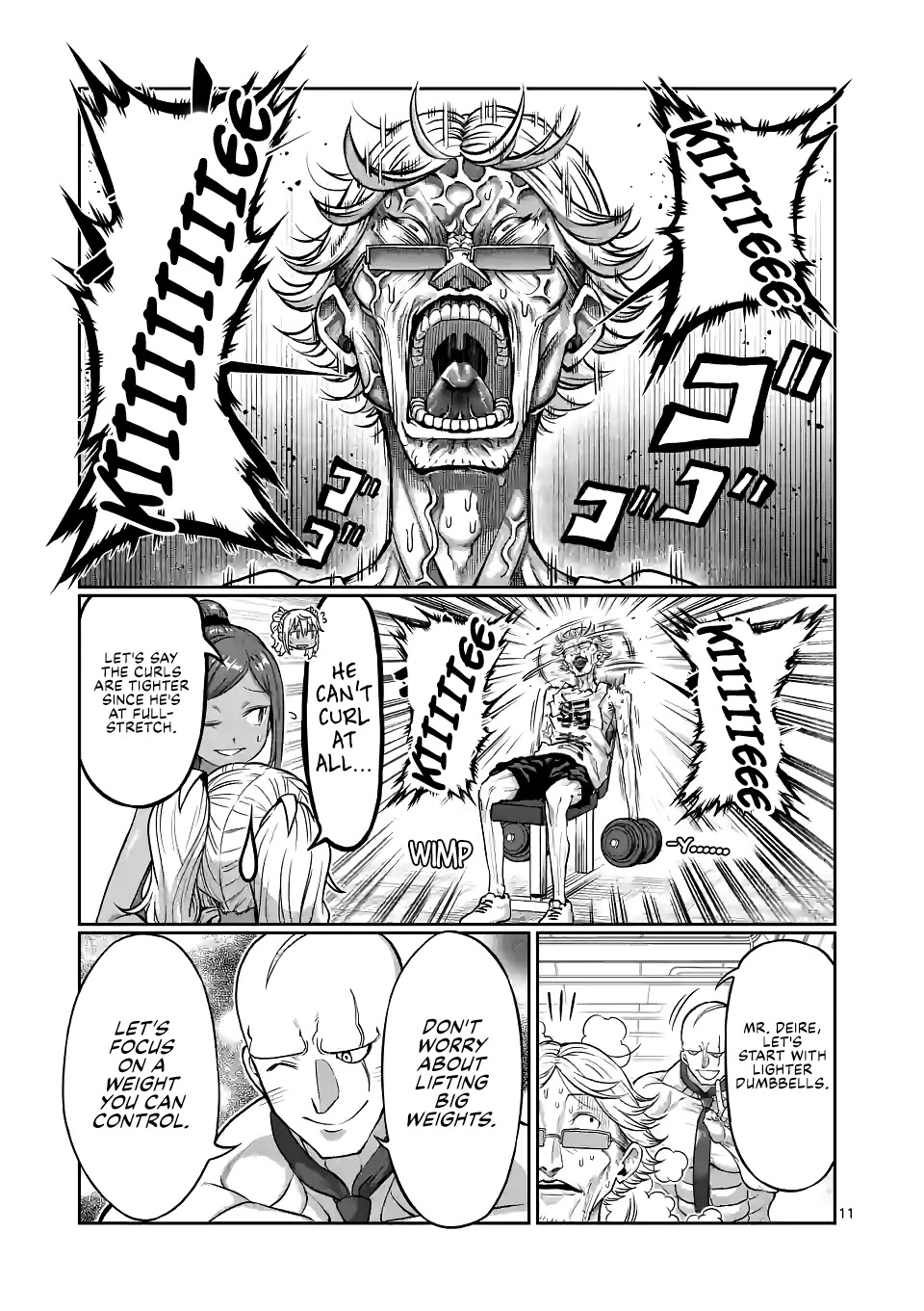 Danberu nan kiro moteru? chapter 145 page 12