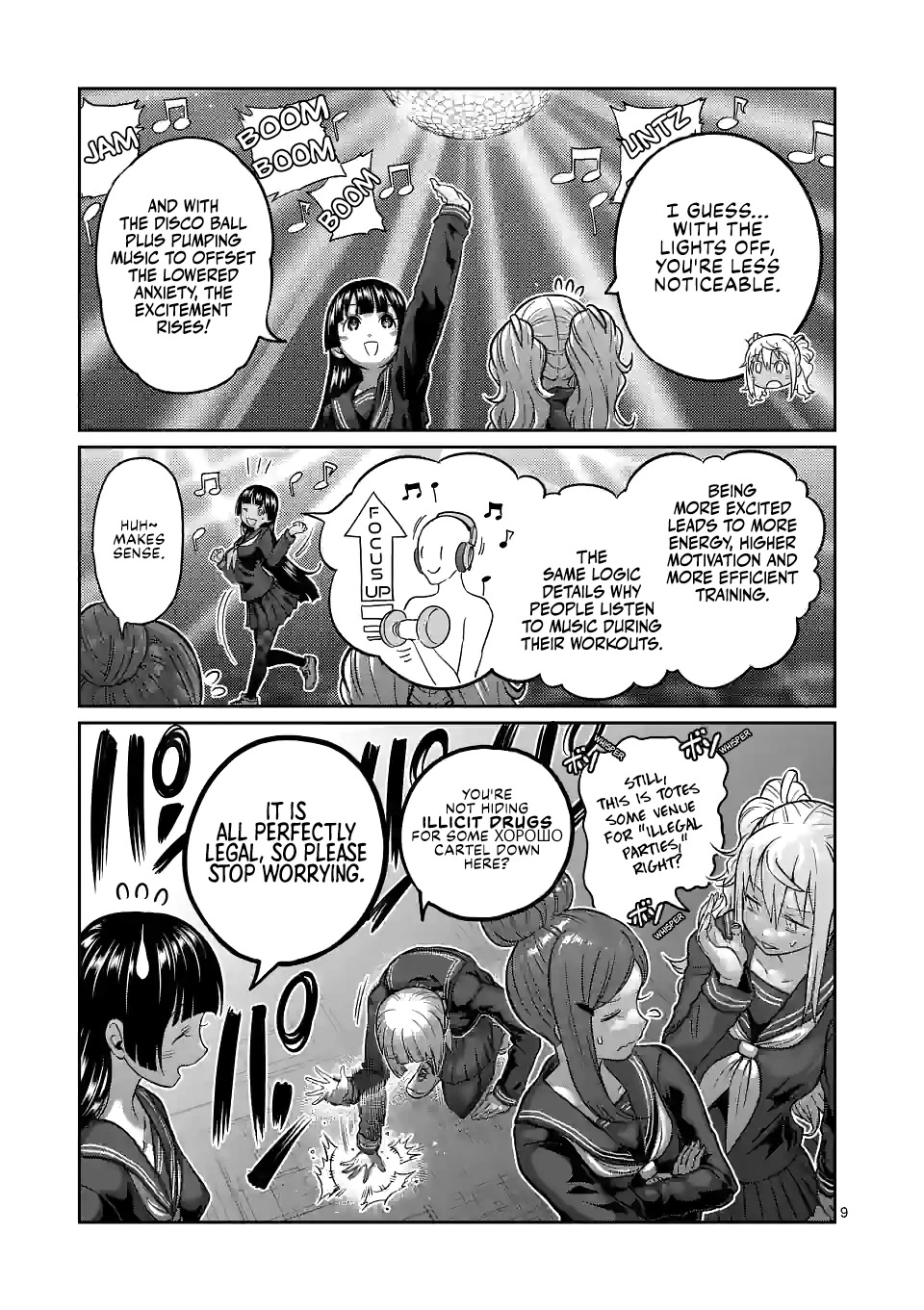 Danberu nan kiro moteru? chapter 161 page 10