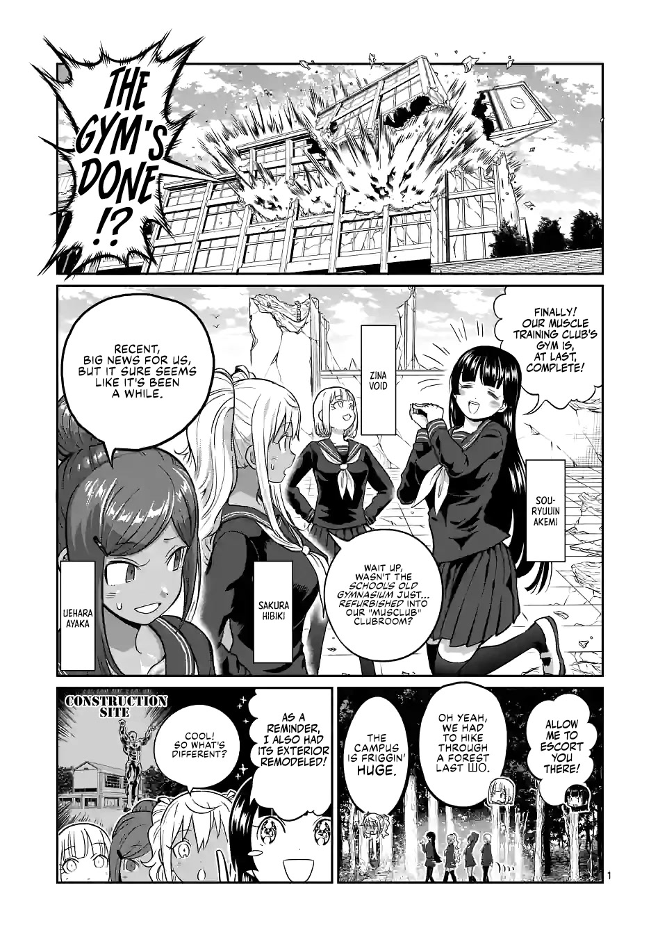 Danberu nan kiro moteru? chapter 161 page 2