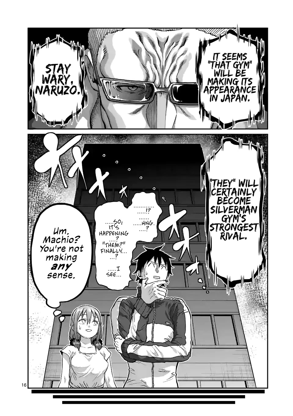 Danberu nan kiro moteru? chapter 162 page 17